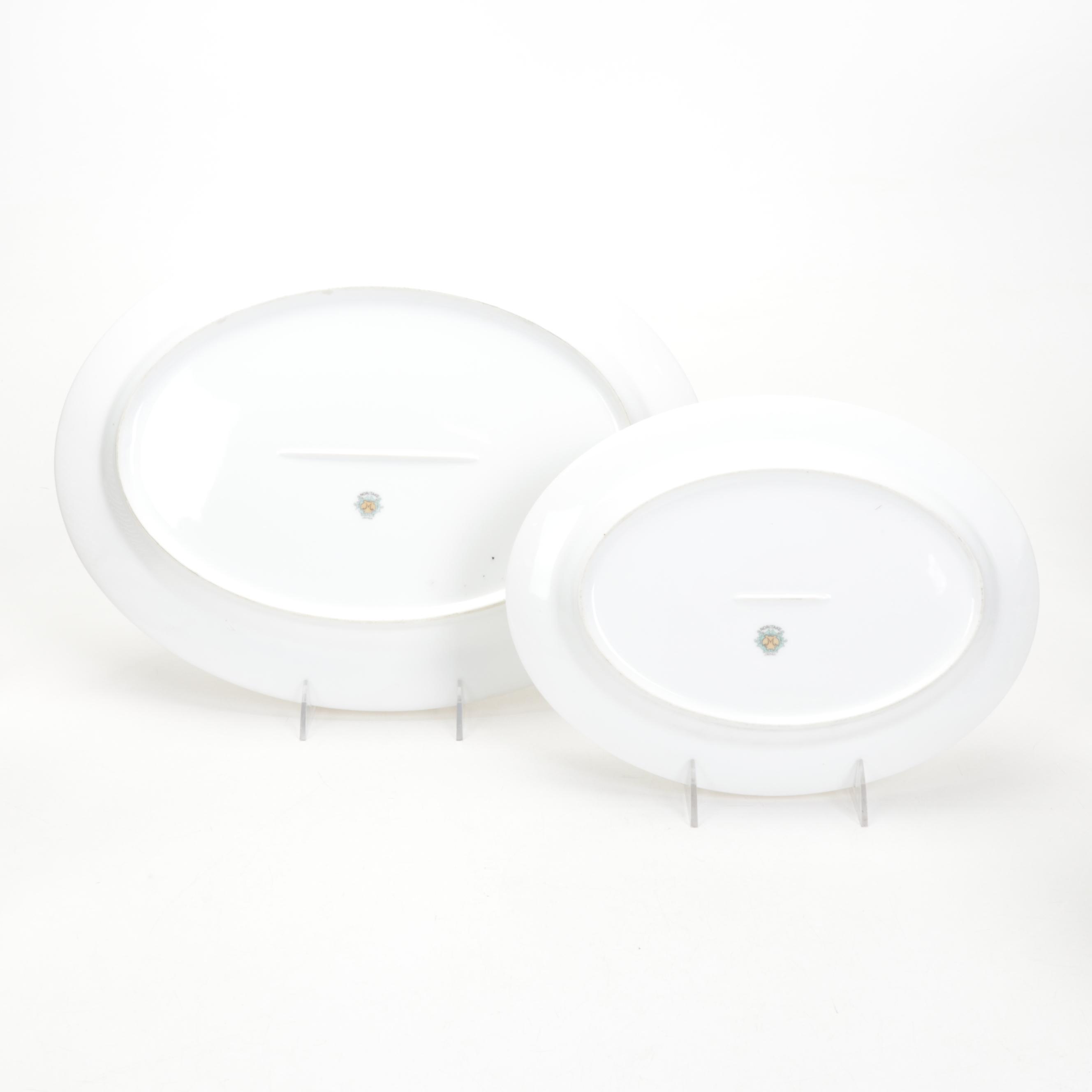 Noritake "Mimi" Porcelain Dinnerware and Serveware, Early to Mid 20th Century