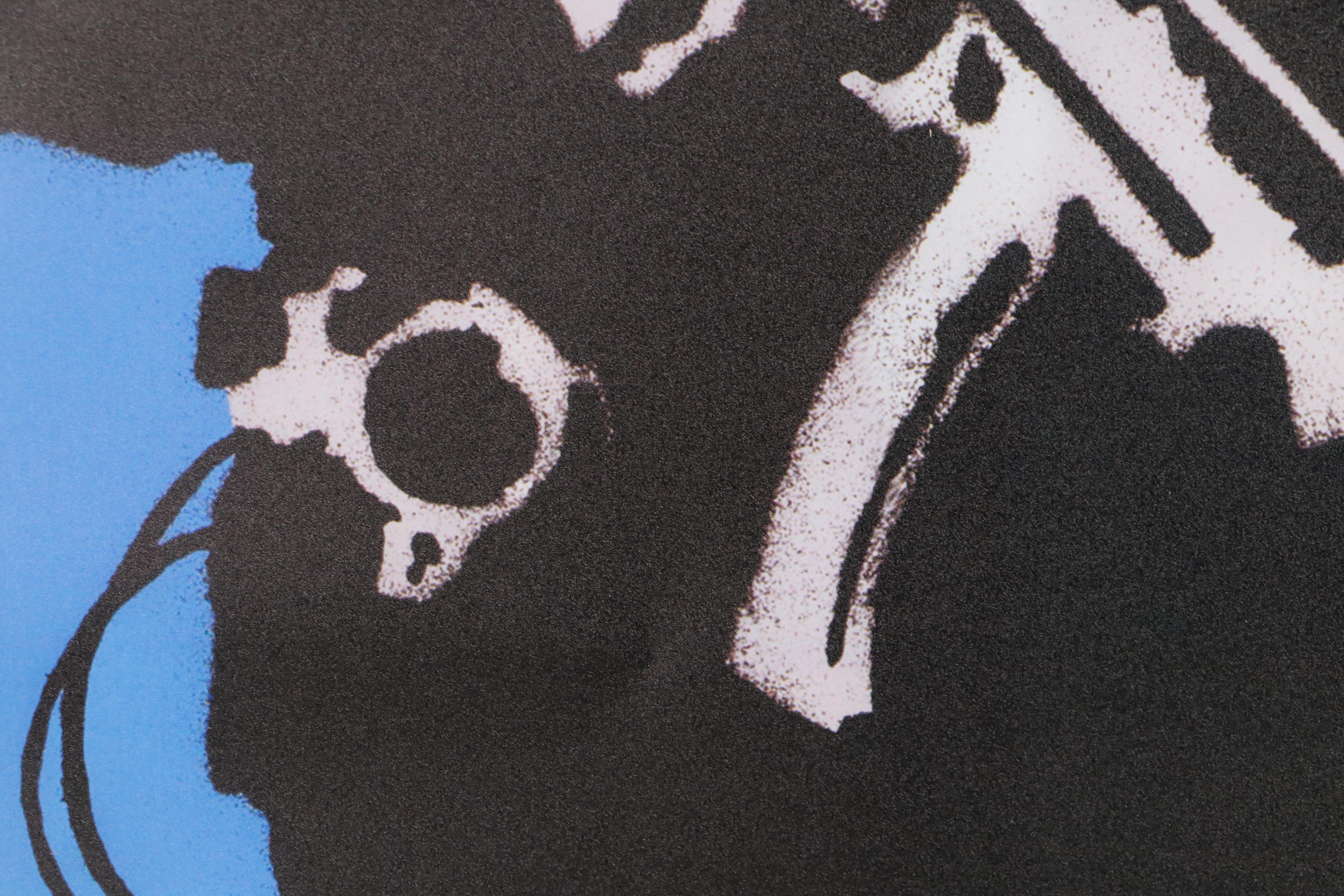 Giclée After Banksy "Smiley Police Trooper"