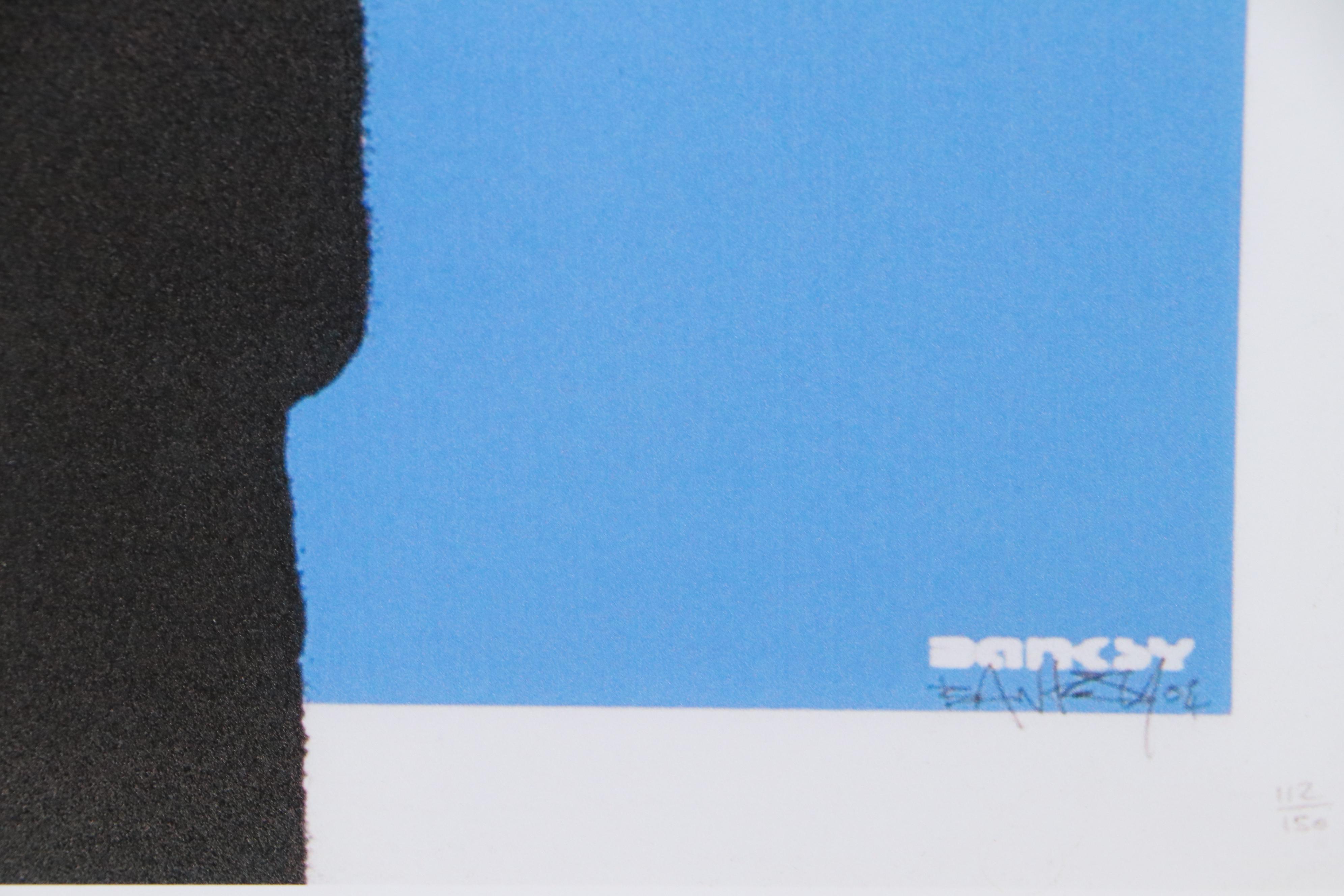 Giclée After Banksy "Smiley Police Trooper"