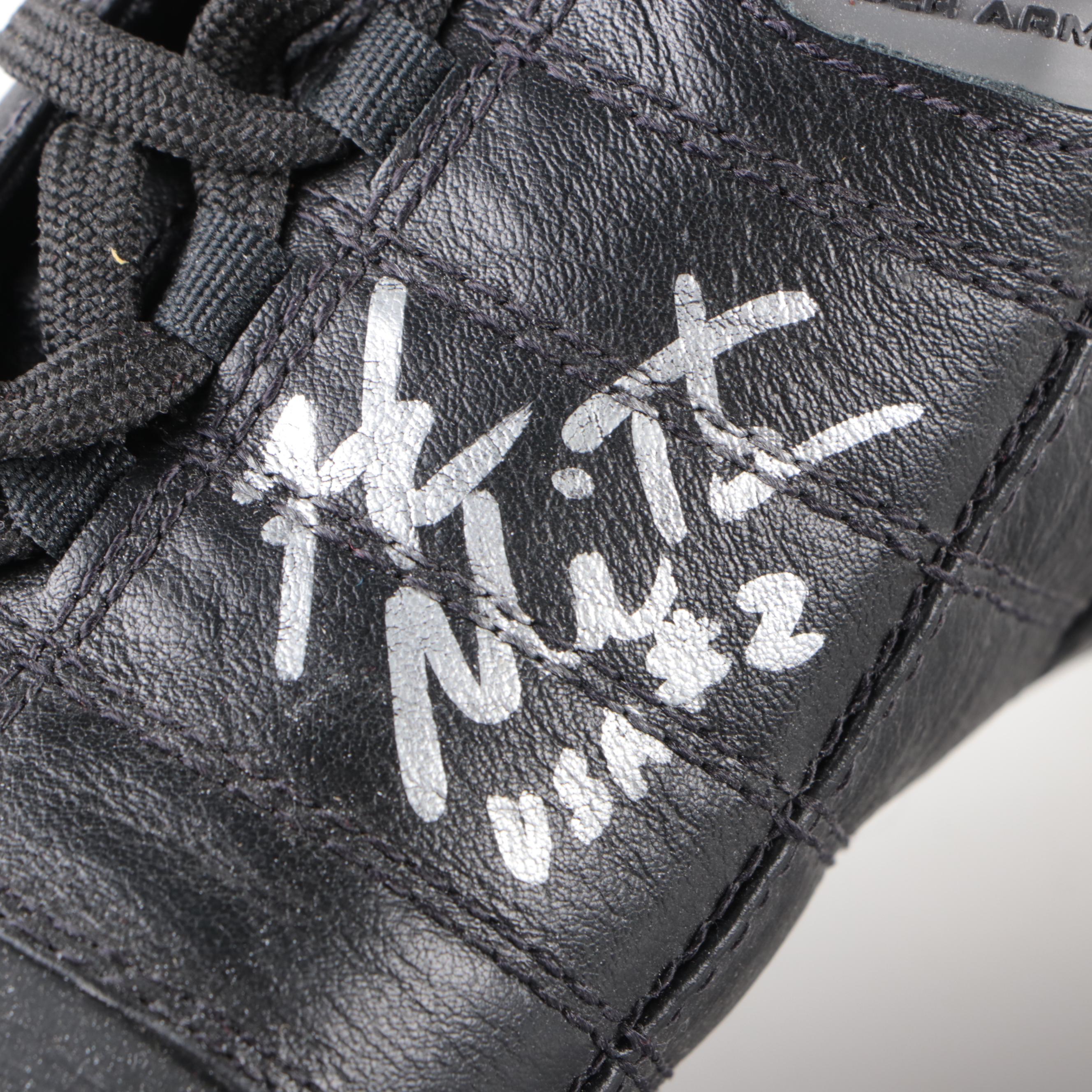 Heather Mitts U.S.A. Women's Soccer Signed Jersey and Cleats