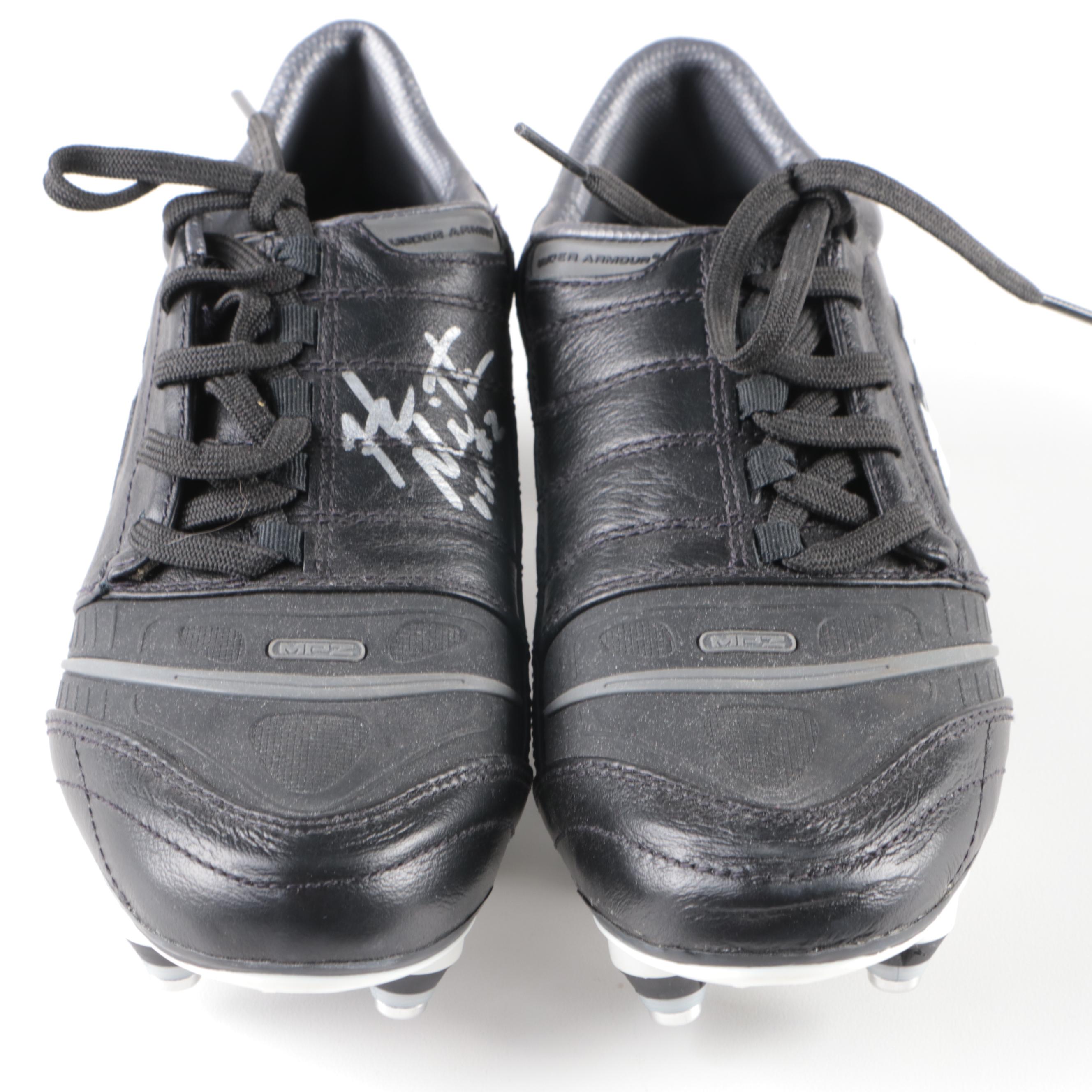 Heather Mitts U.S.A. Women's Soccer Signed Jersey and Cleats