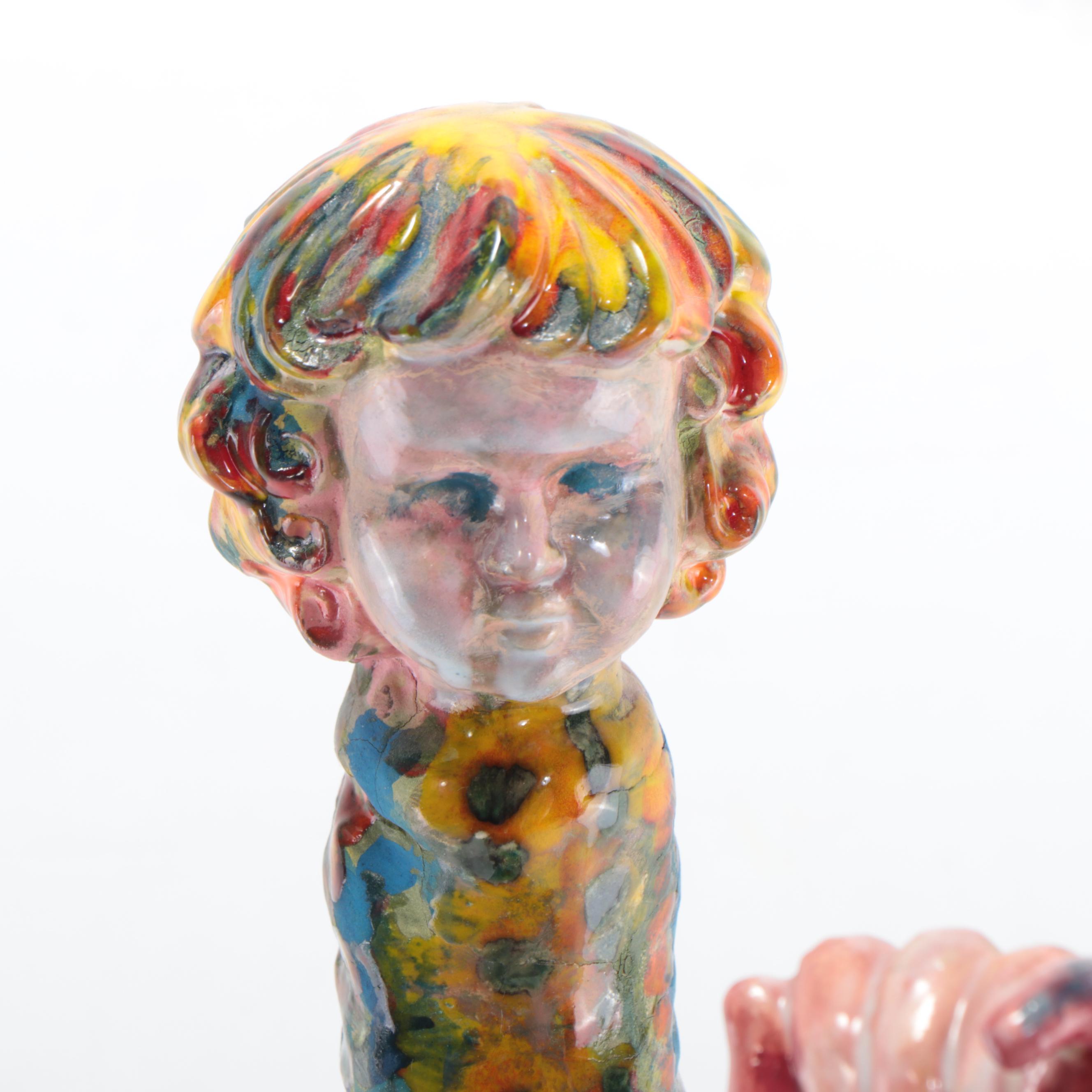 Sarah Roush Surreal Ceramic Sculpture of Hybrid Figures