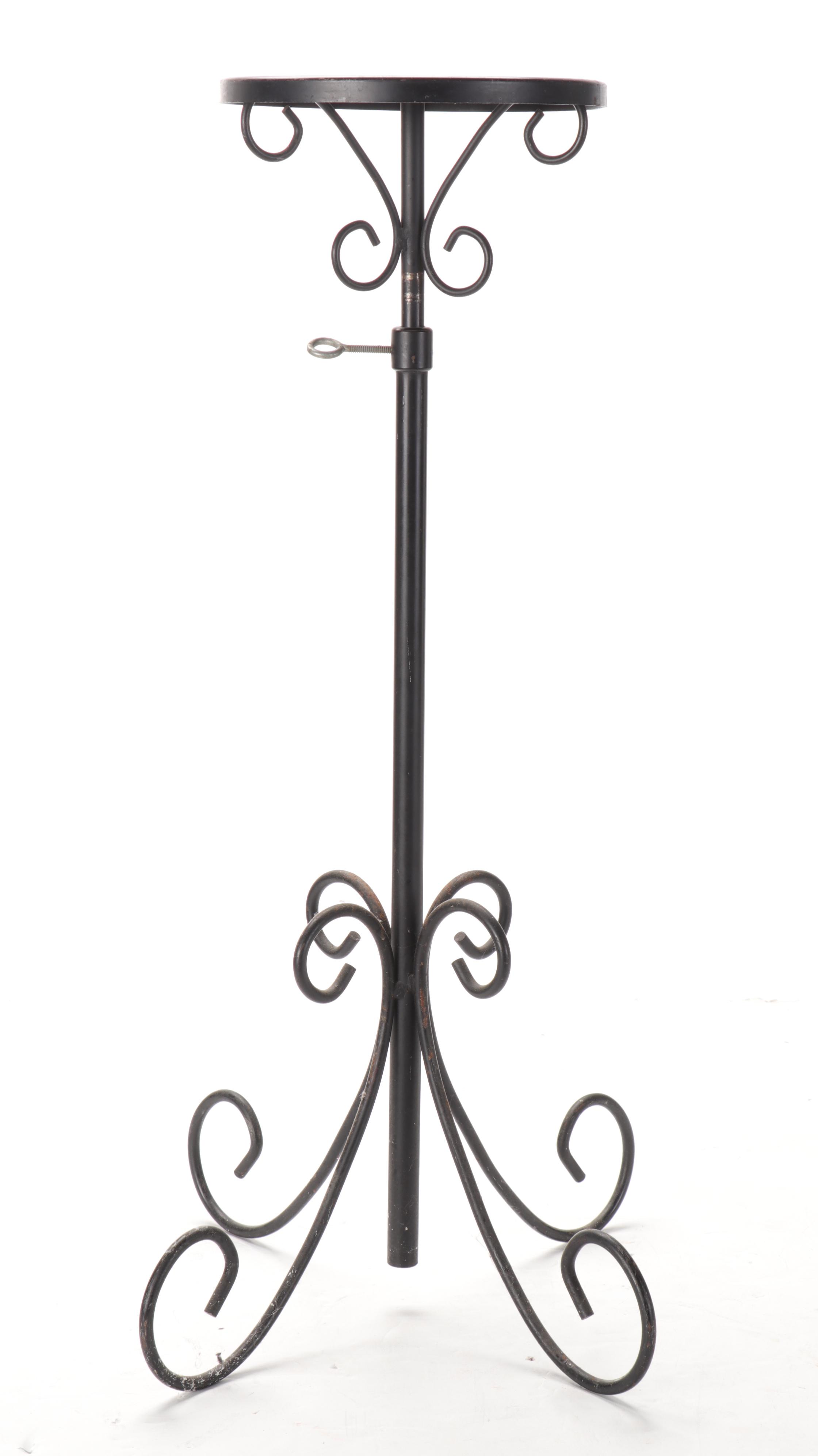 Wrought Metal Floor Candelabra, Planter Stands and More