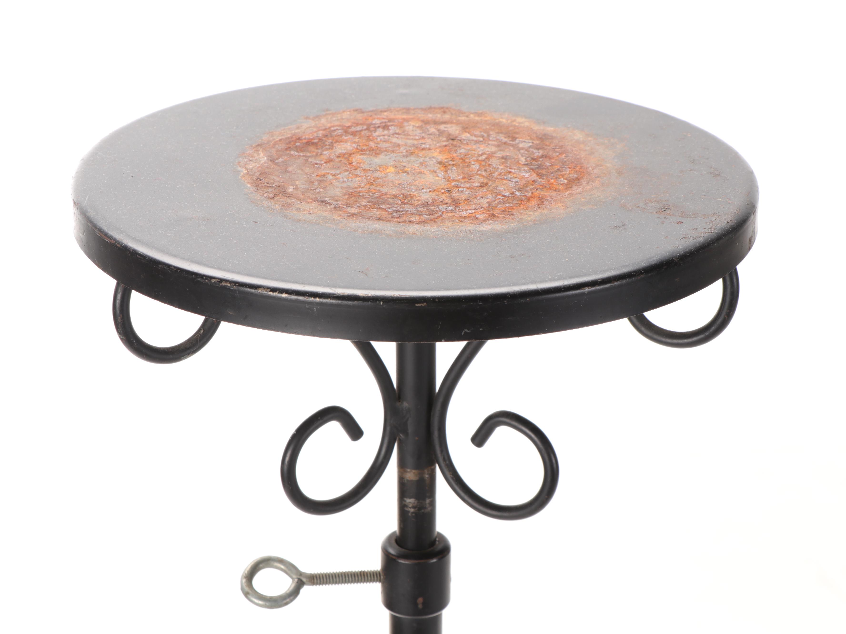 Wrought Metal Floor Candelabra, Planter Stands and More