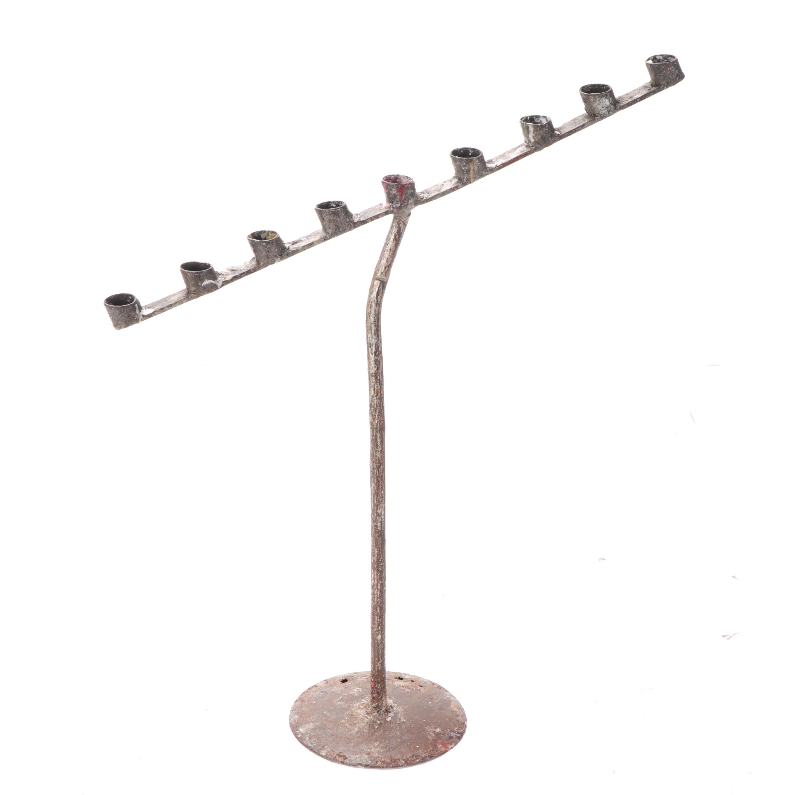 Wrought Metal Floor Candelabra, Planter Stands and More