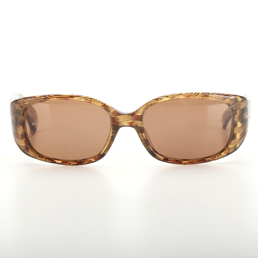 Beausoleil 193 290 Brown Shimmer Translucent Polarized Prescription Sunglasses