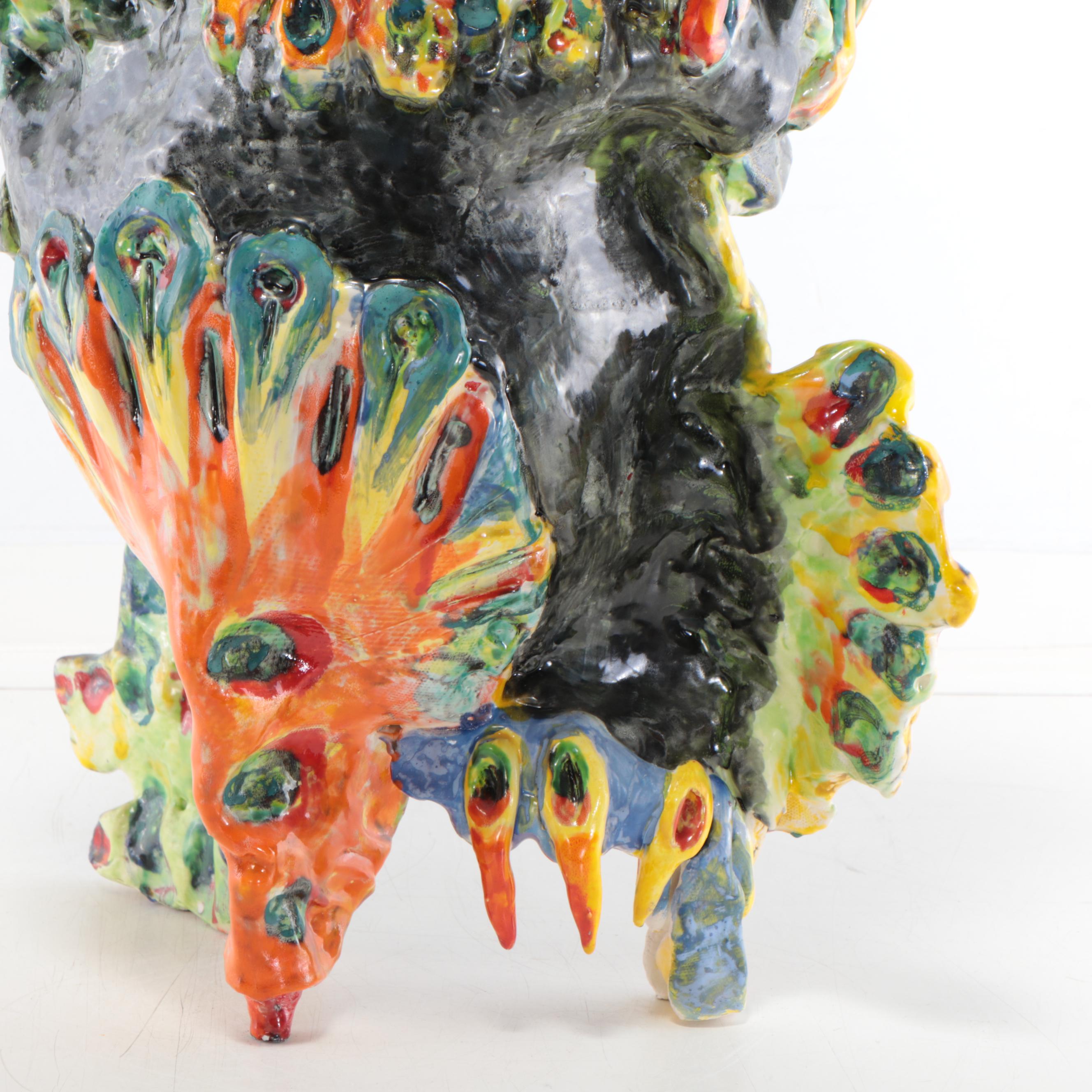 Sarah Roush Surreal Ceramic Sculpture