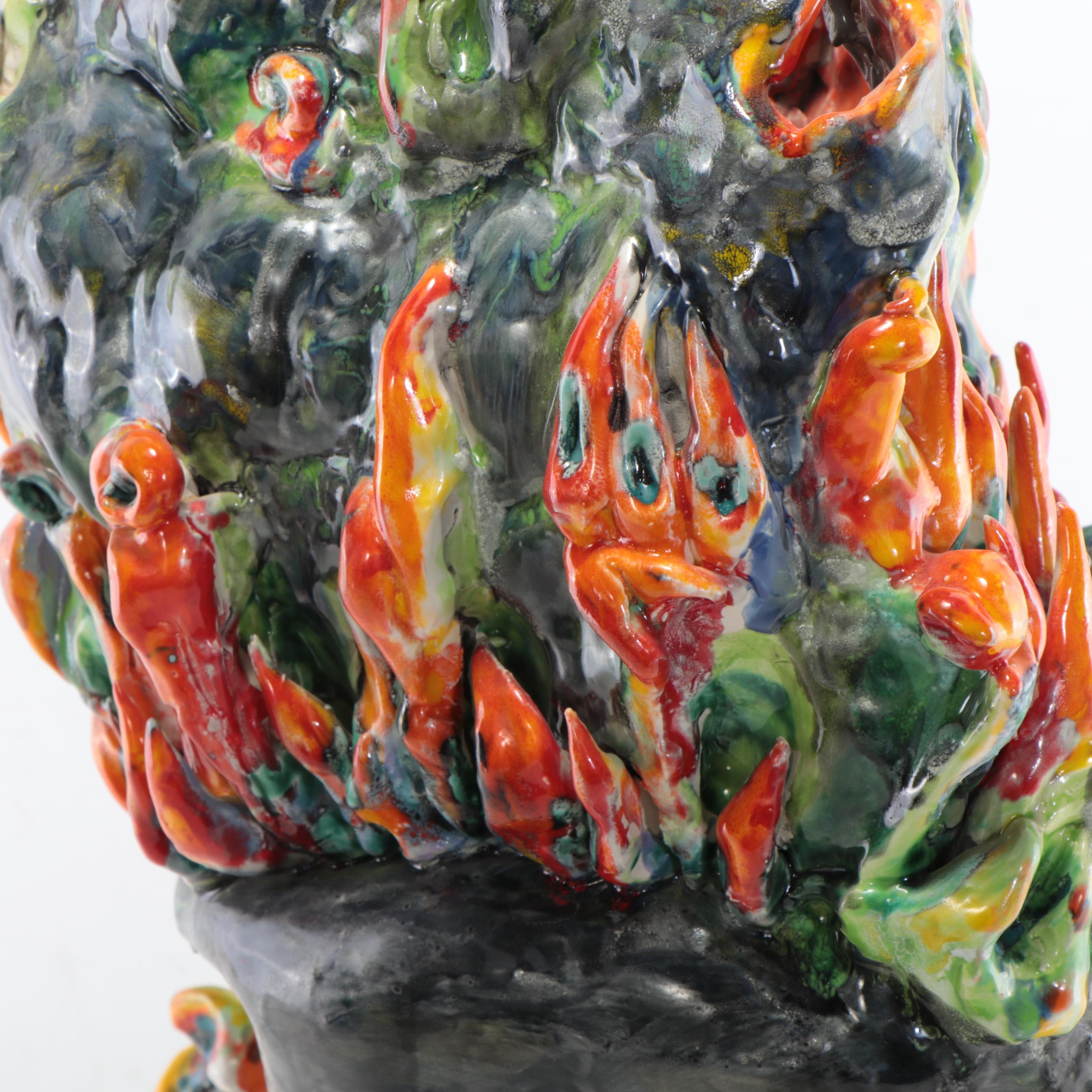 Sarah Roush Surreal Ceramic Sculpture