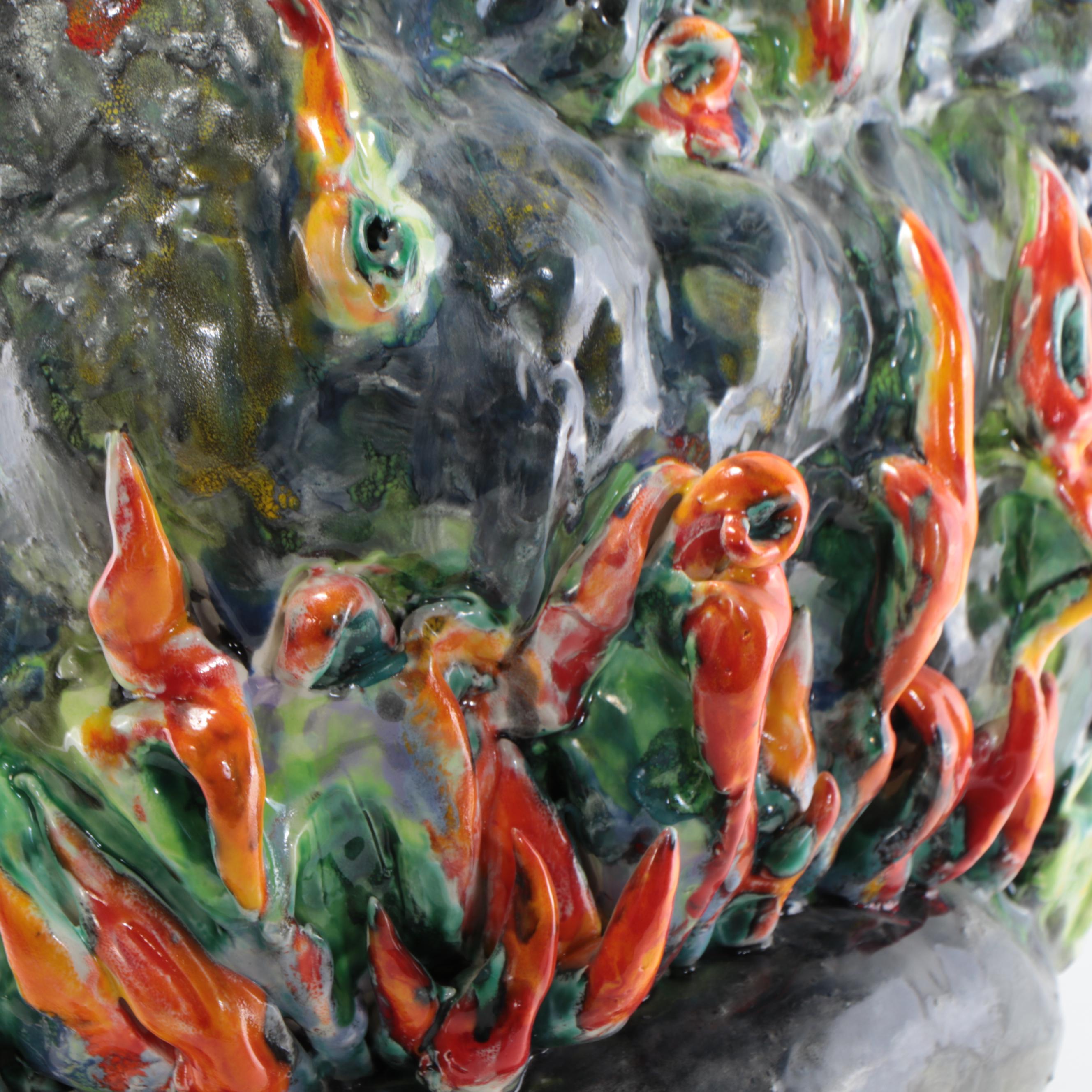 Sarah Roush Surreal Ceramic Sculpture