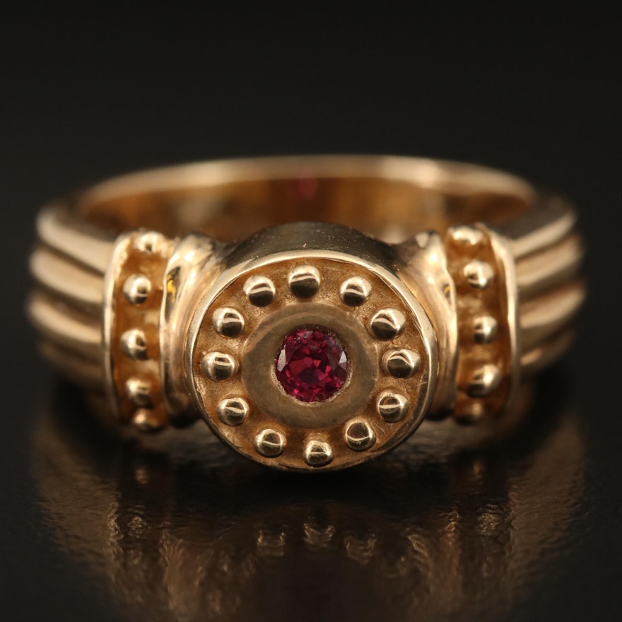 14K Ruby Ring