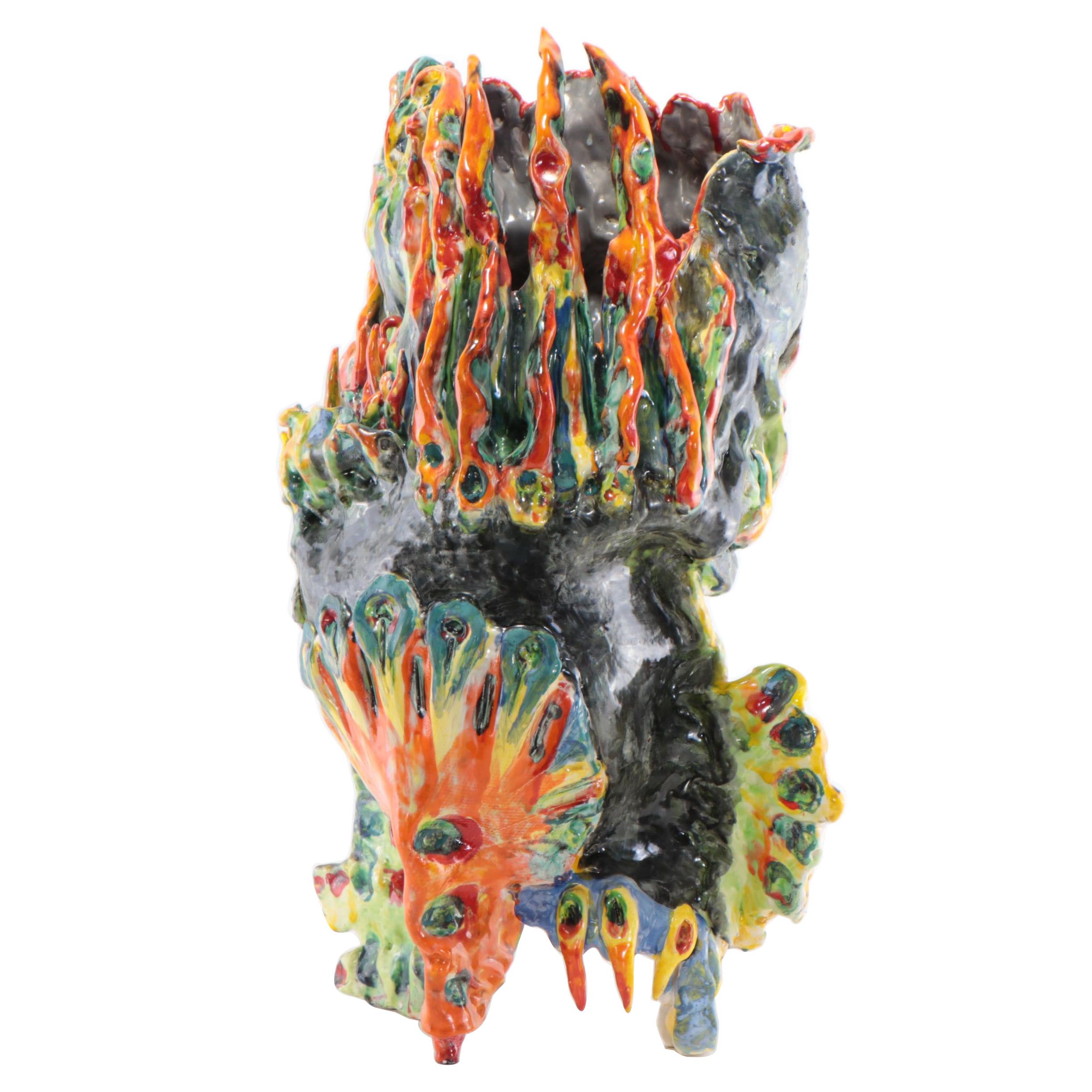 Sarah Roush Surreal Ceramic Sculpture