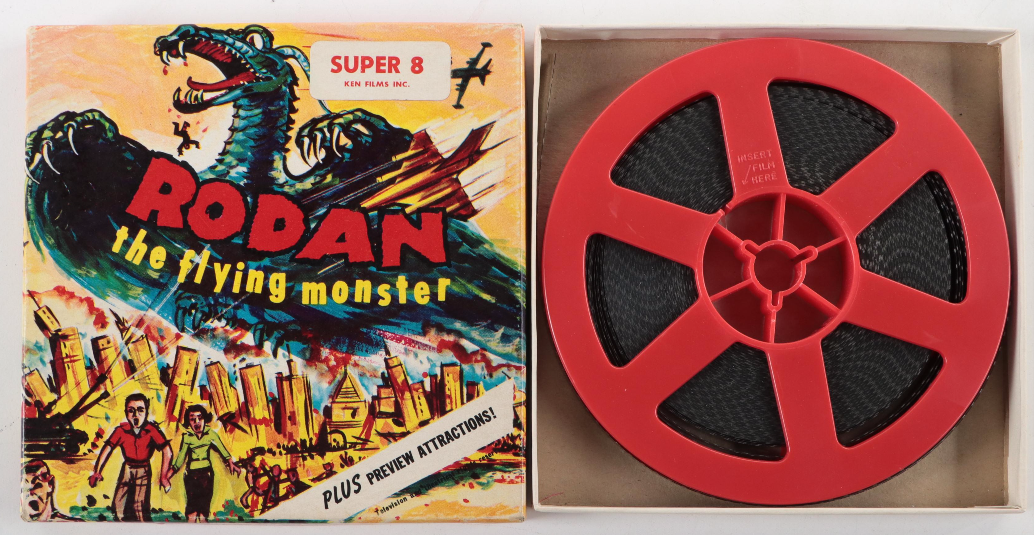 "Rodan the Flying Monster" and "Frankenstein Must Be Destroyed" Super 8 Films