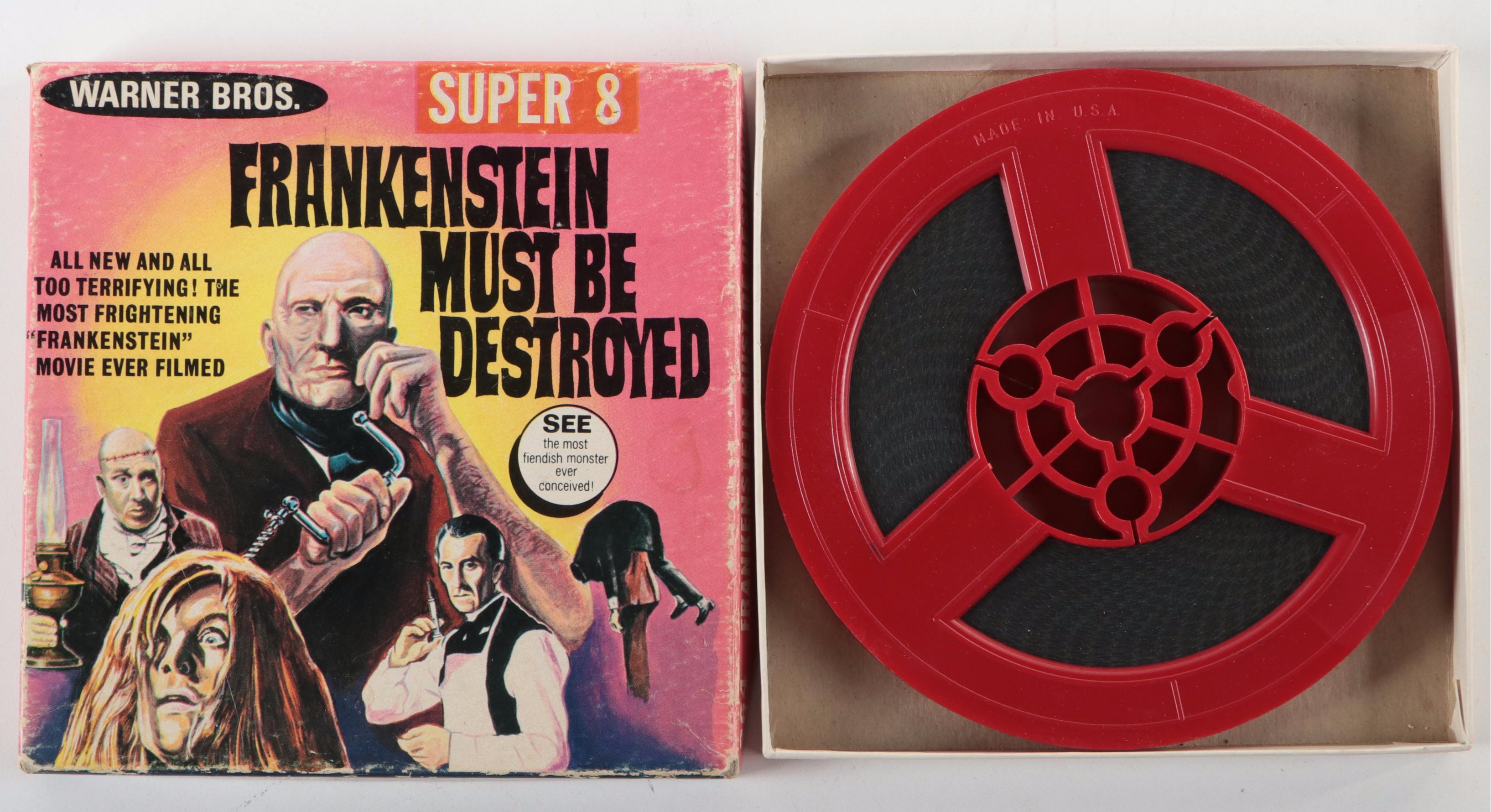 "Rodan the Flying Monster" and "Frankenstein Must Be Destroyed" Super 8 Films