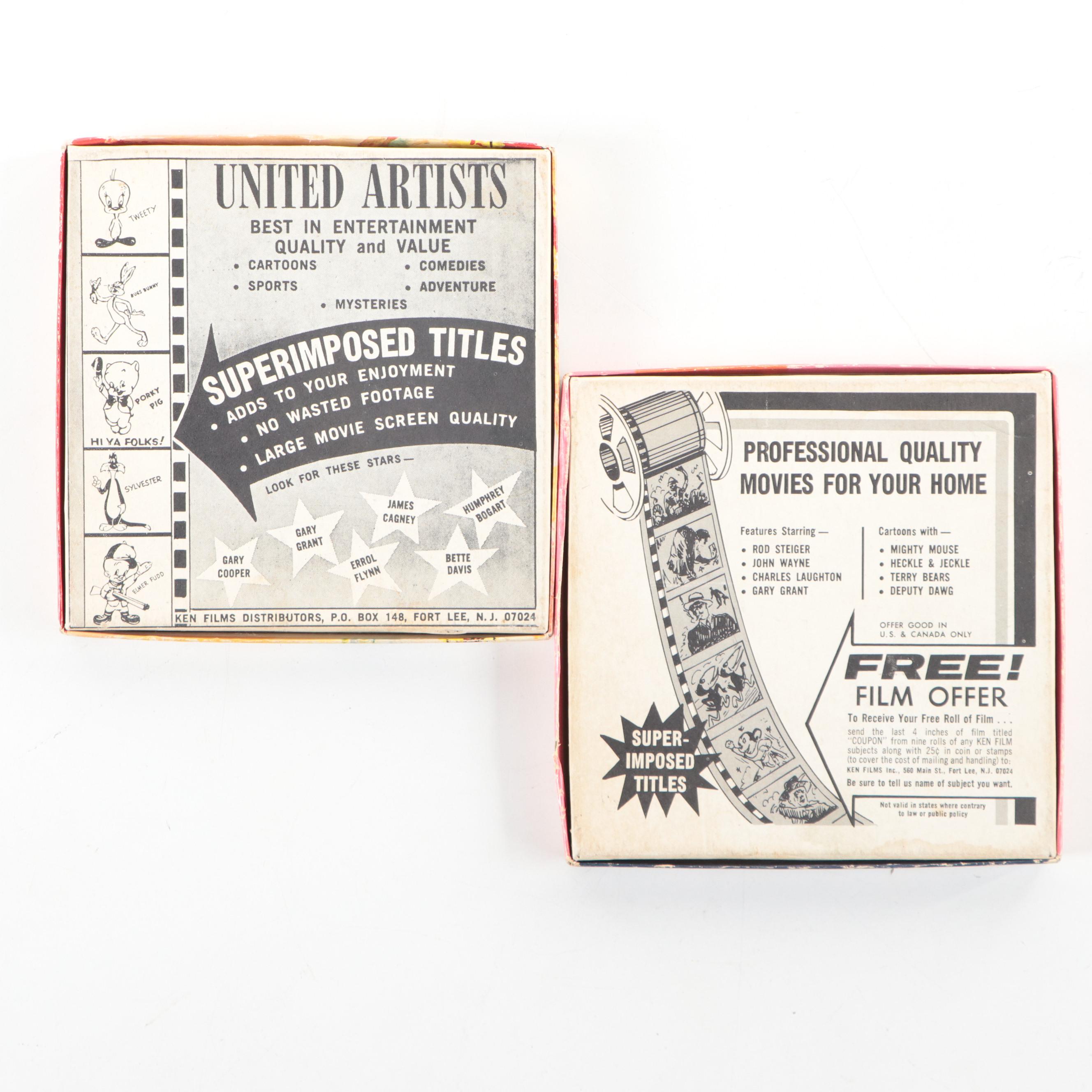 "Rodan the Flying Monster" and "Frankenstein Must Be Destroyed" Super 8 Films