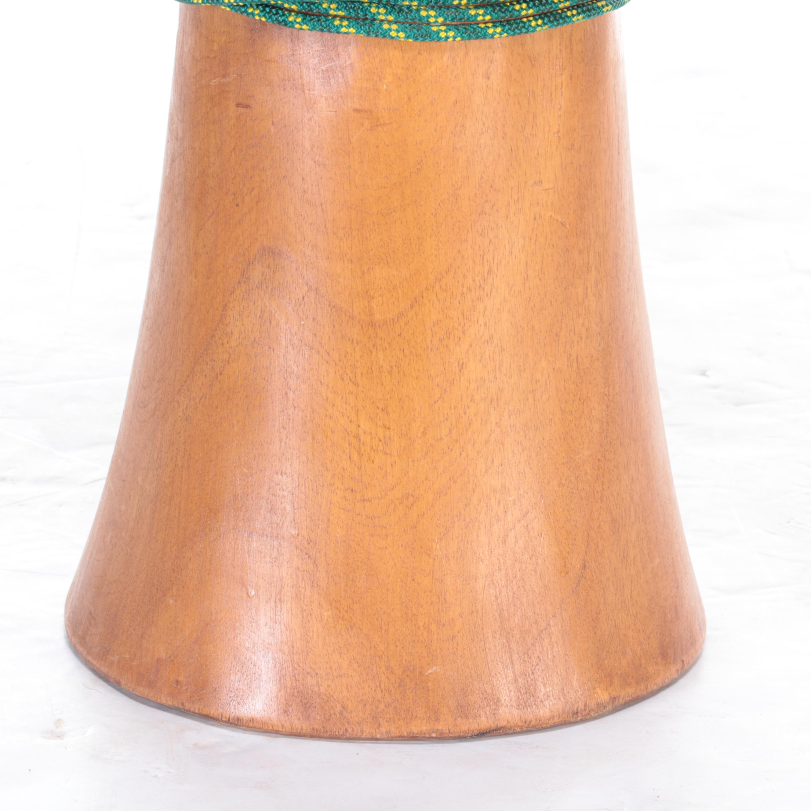 Hand-Crafted Djembe Drums in Three Sizes