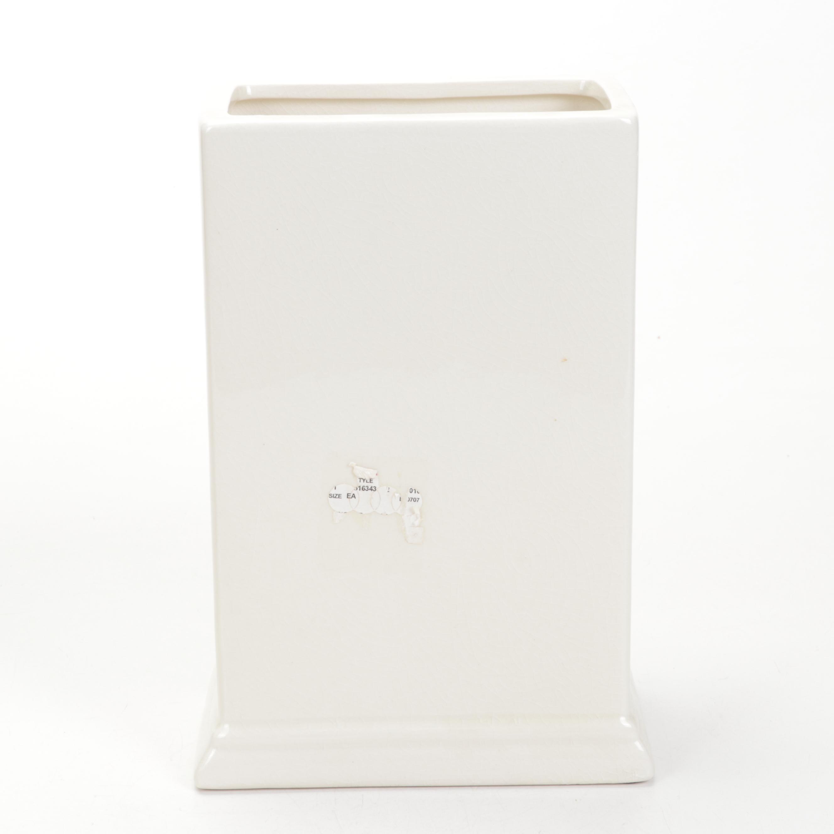 Antique Reflections by J. Godinger & Co. Porcelain Vases, Late 20th Century