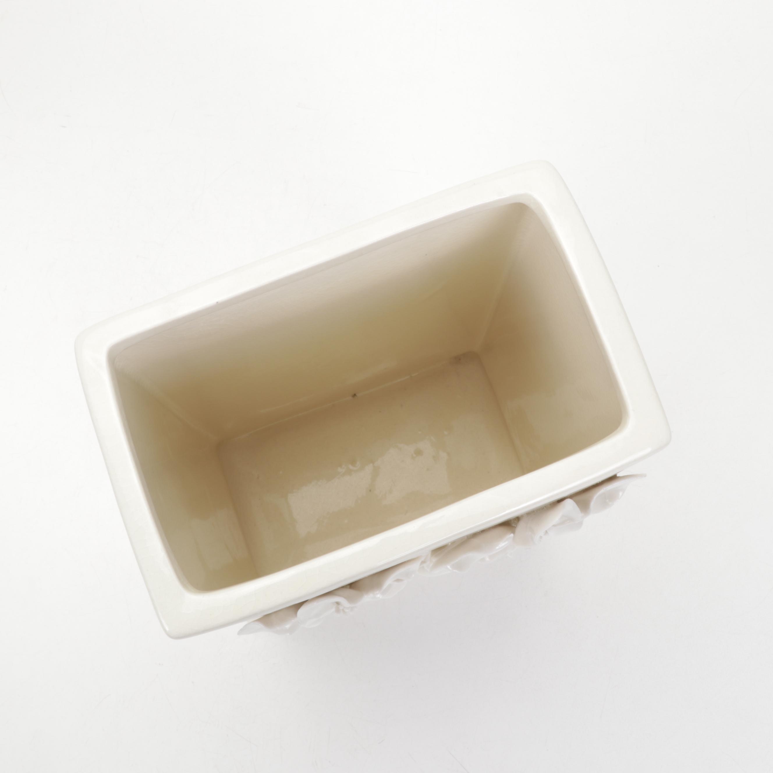 Antique Reflections by J. Godinger & Co. Porcelain Vases, Late 20th Century