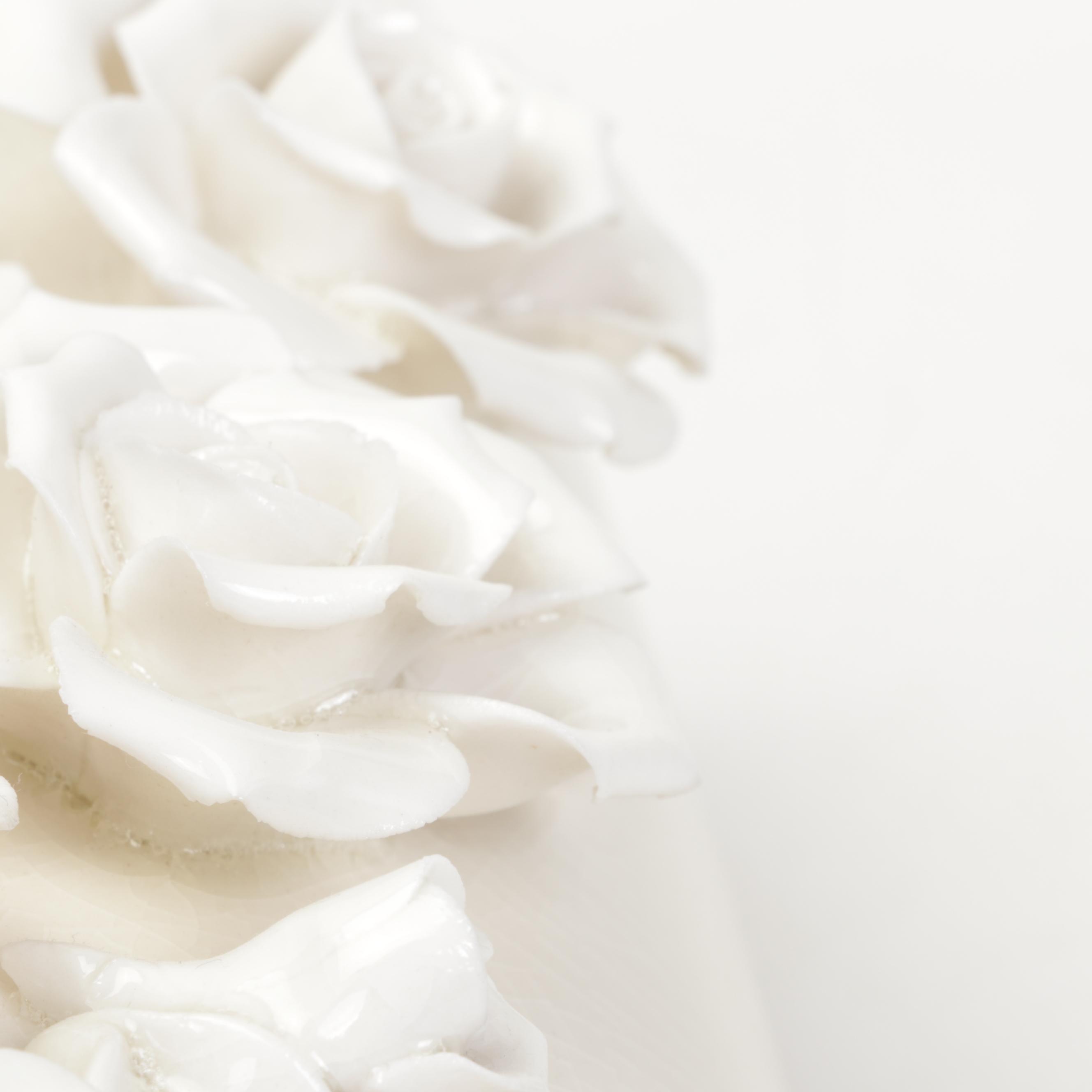 Antique Reflections by J. Godinger & Co. Porcelain Vases, Late 20th Century