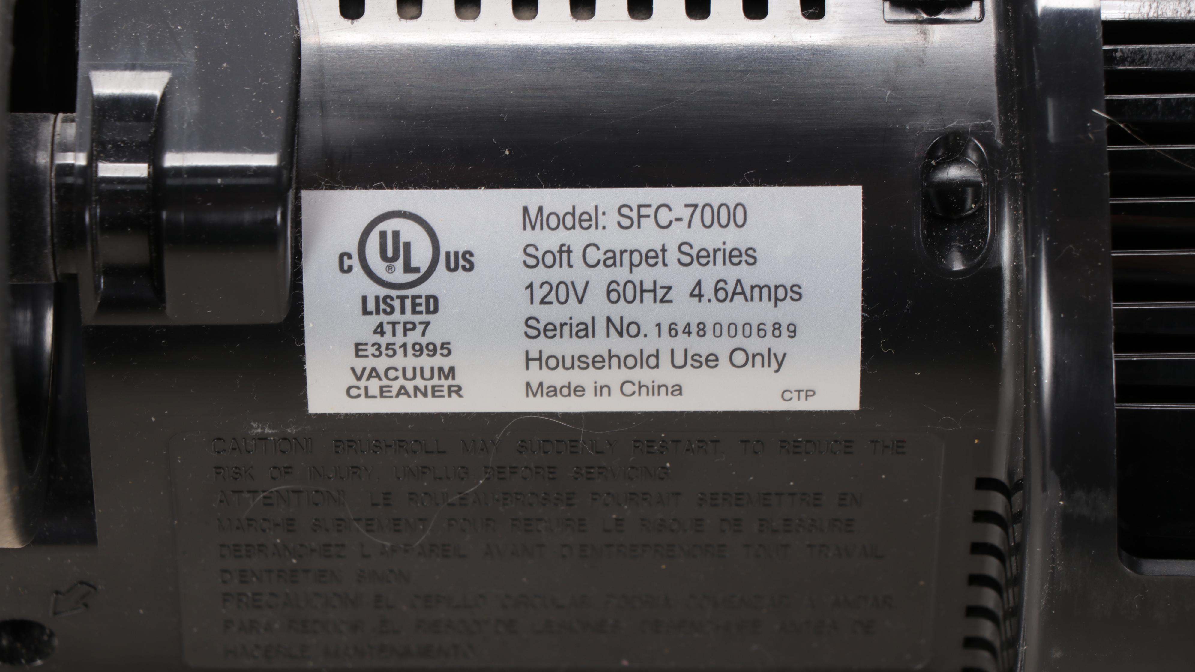 Soniclean Soft Carpet Series Vacuum Cleaner