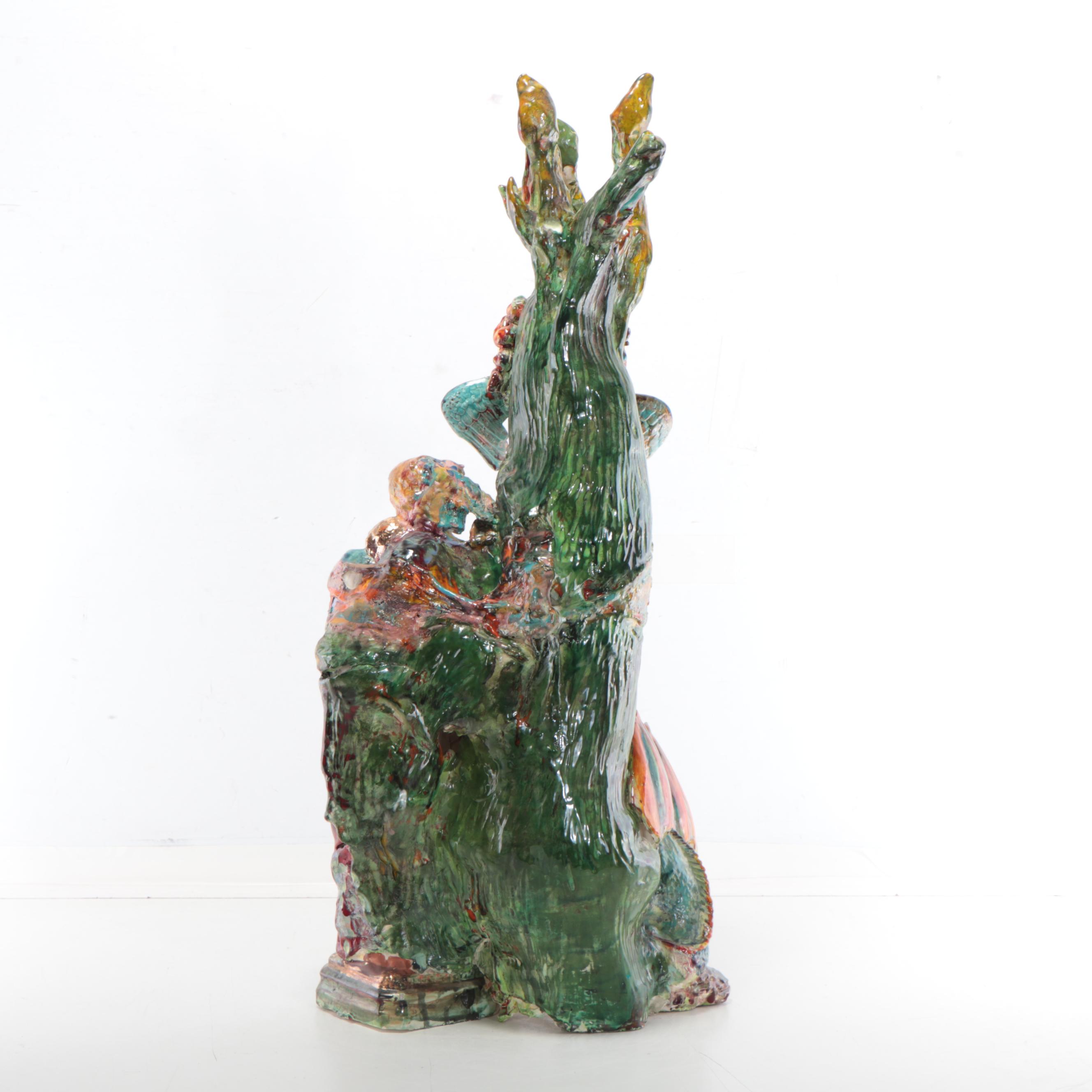 Sarah Roush Surreal Ceramic Sculpture