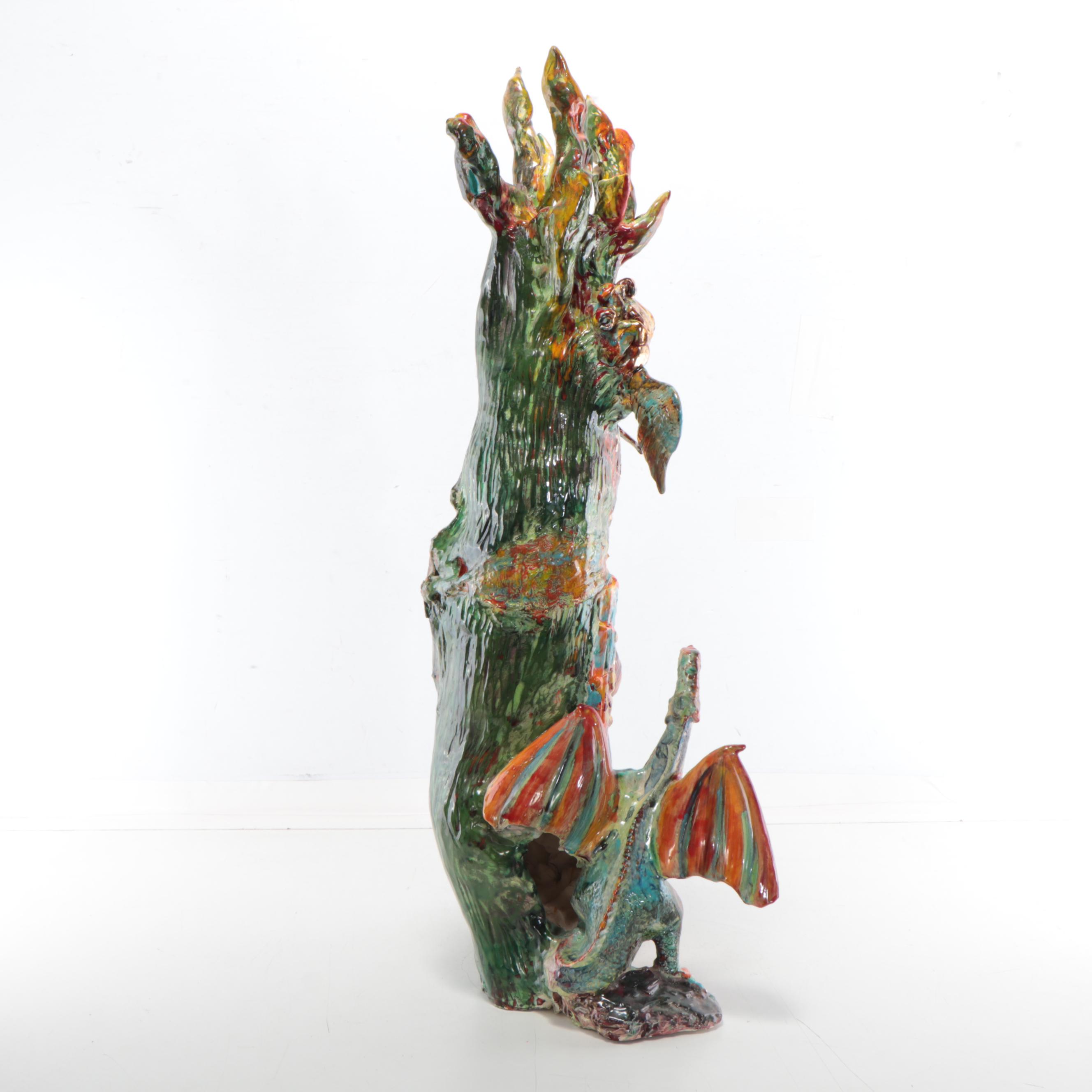 Sarah Roush Surreal Ceramic Sculpture