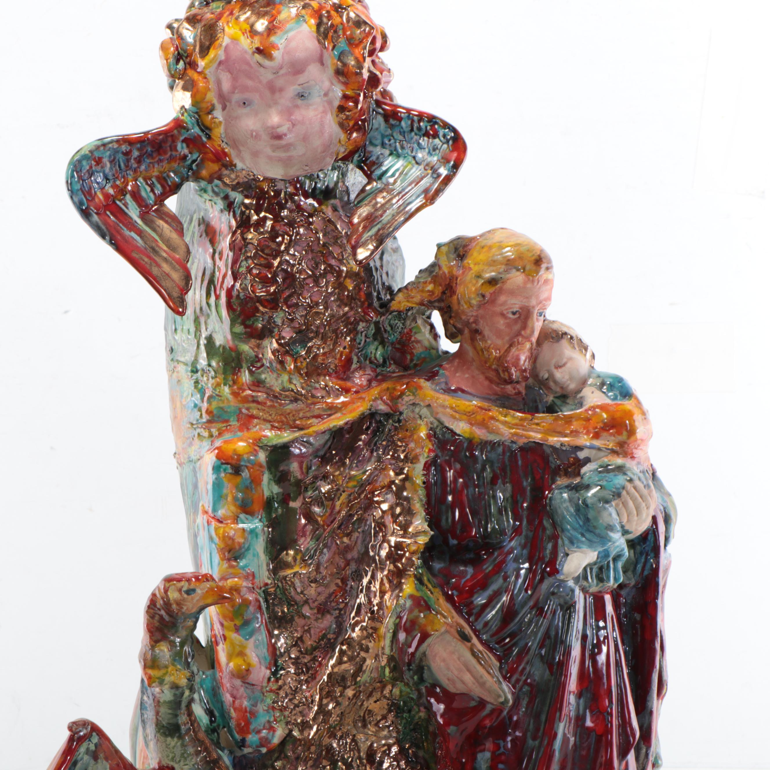 Sarah Roush Surreal Ceramic Sculpture