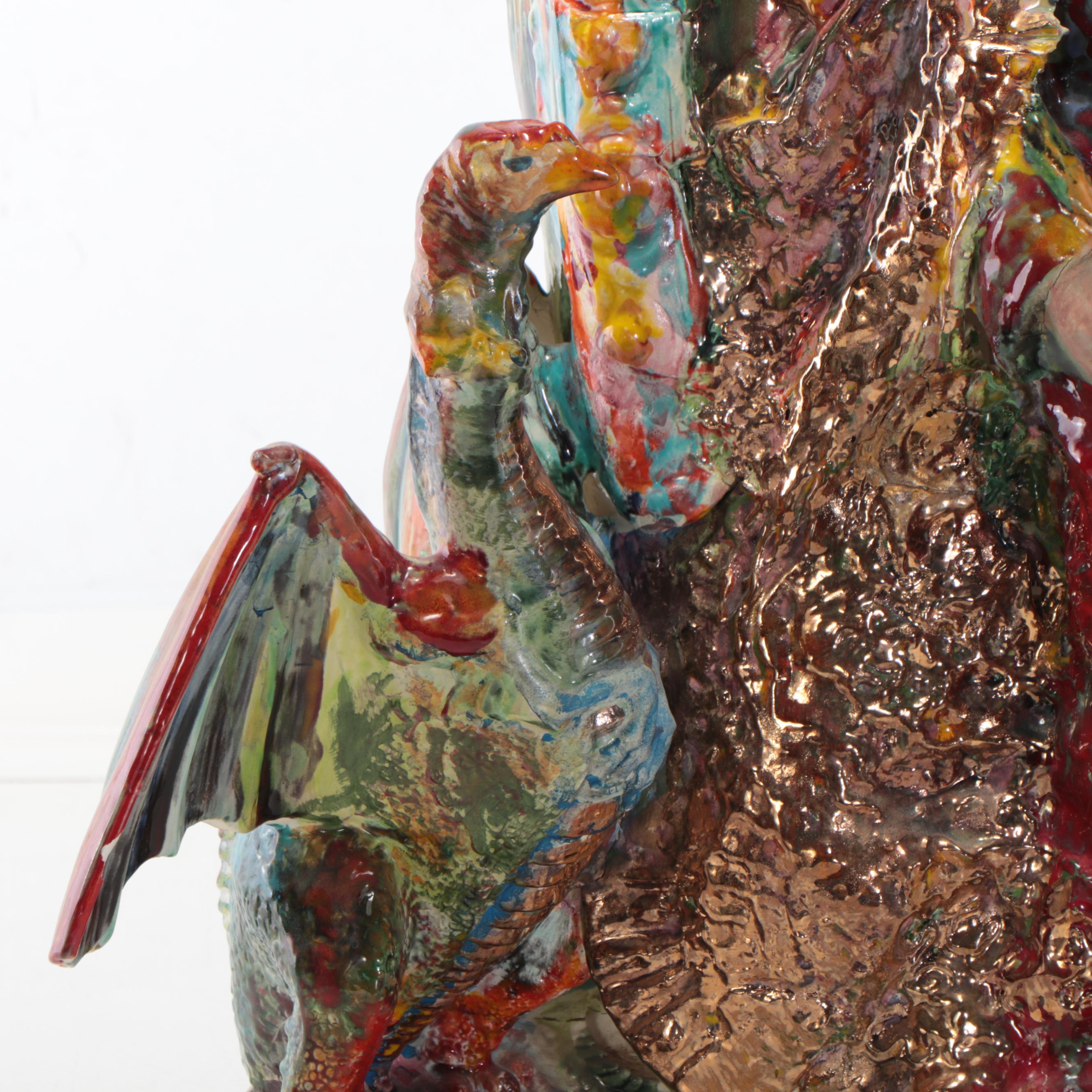 Sarah Roush Surreal Ceramic Sculpture