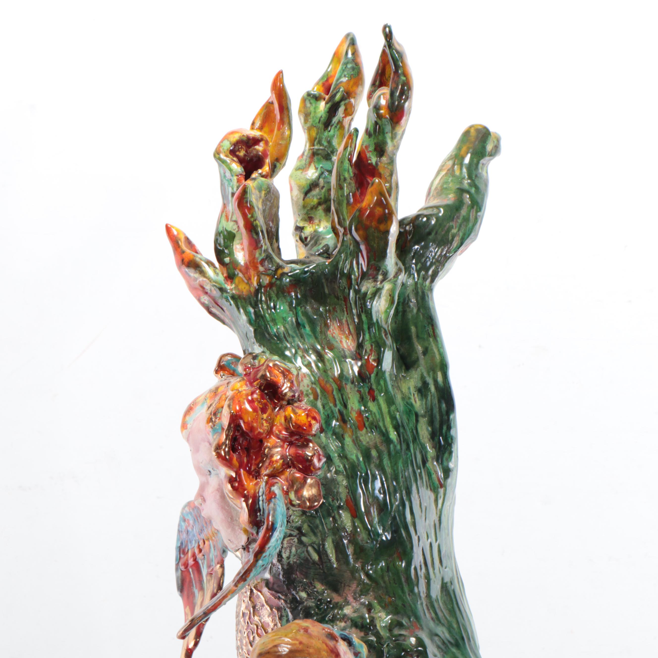 Sarah Roush Surreal Ceramic Sculpture