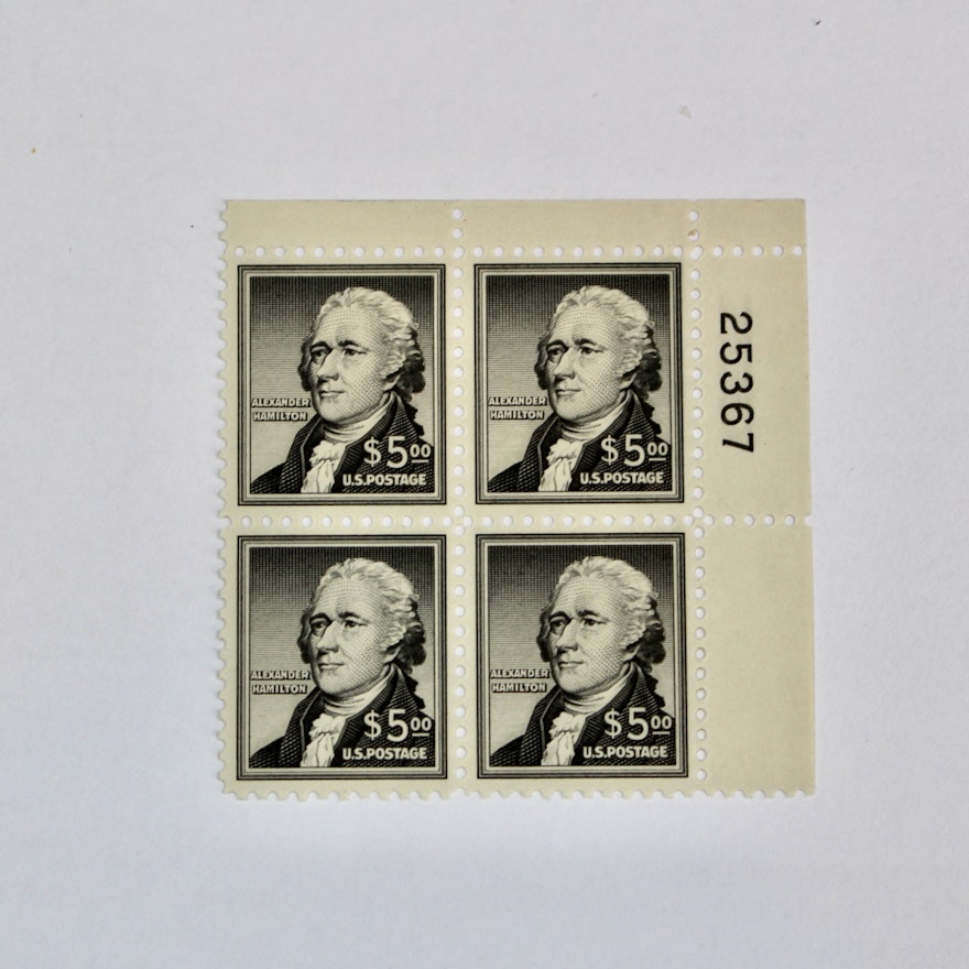 Scott #1053 Postage Stamp Plate Block, MNH