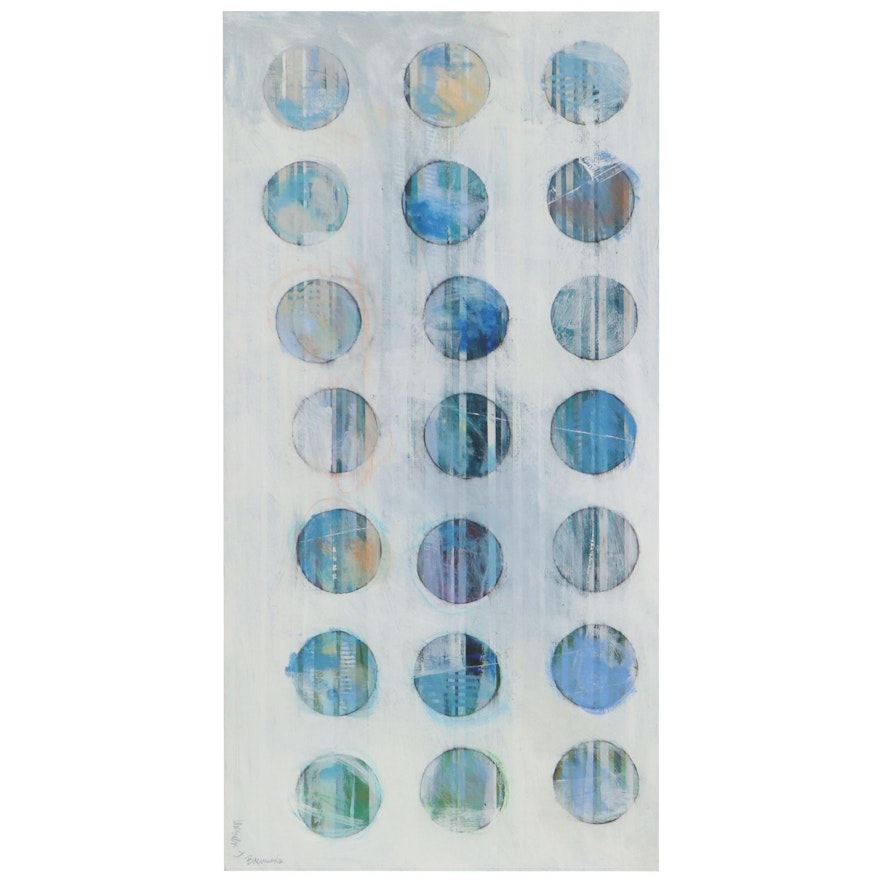 Ursula Brenner Large-Scale Abstract Acrylic Painting