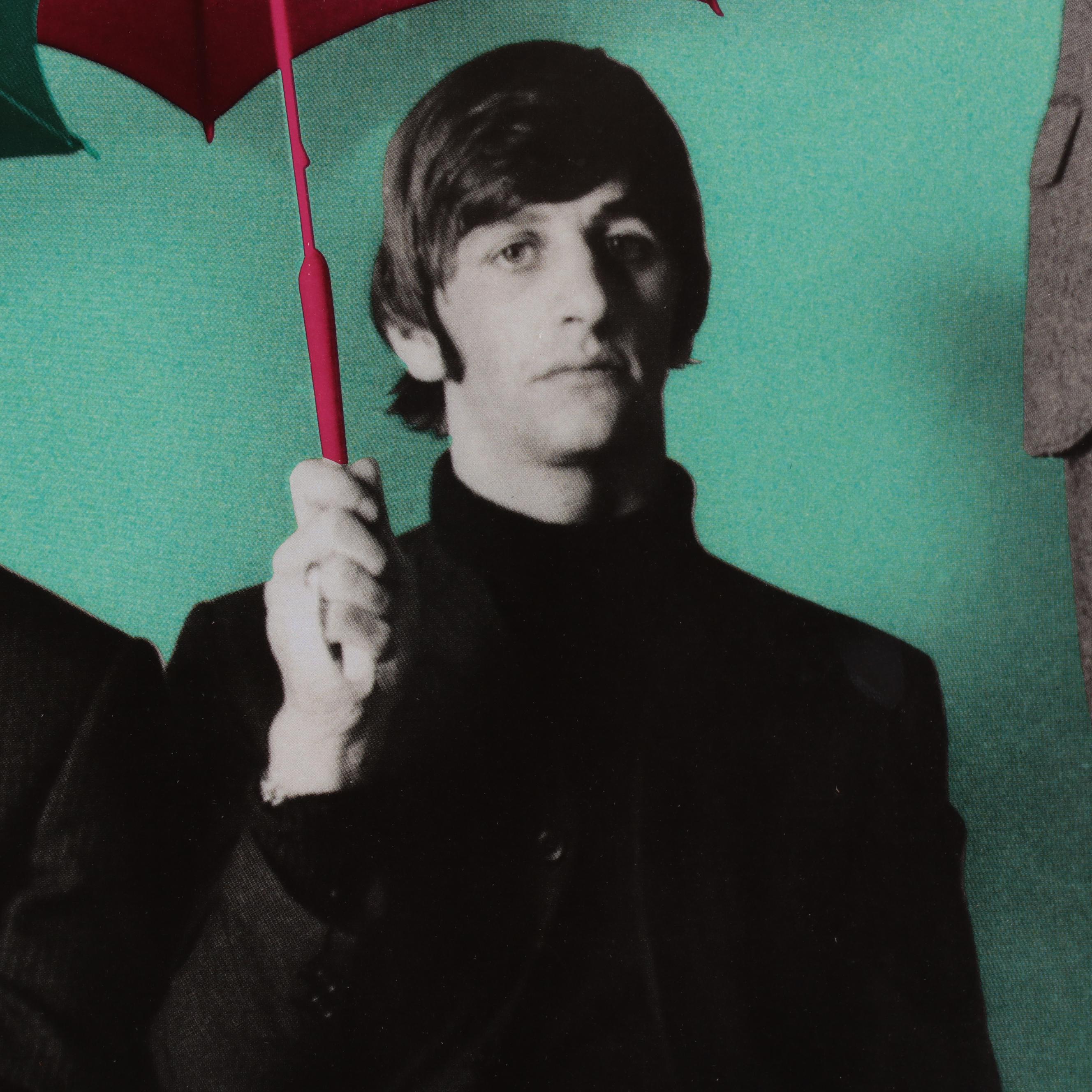 Offset Lithograph Music Poster of The Beatles, Circa 1965