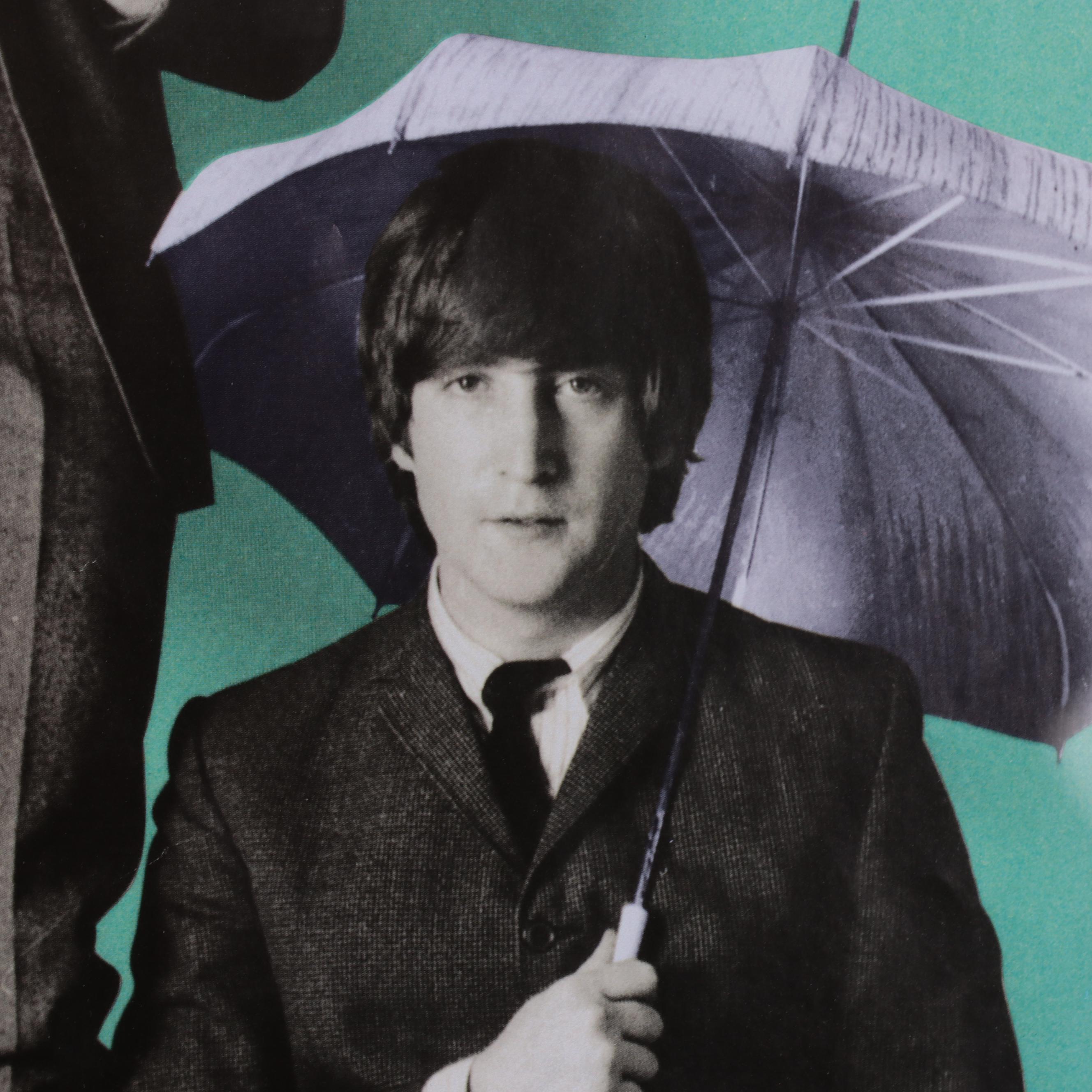 Offset Lithograph Music Poster of The Beatles, Circa 1965