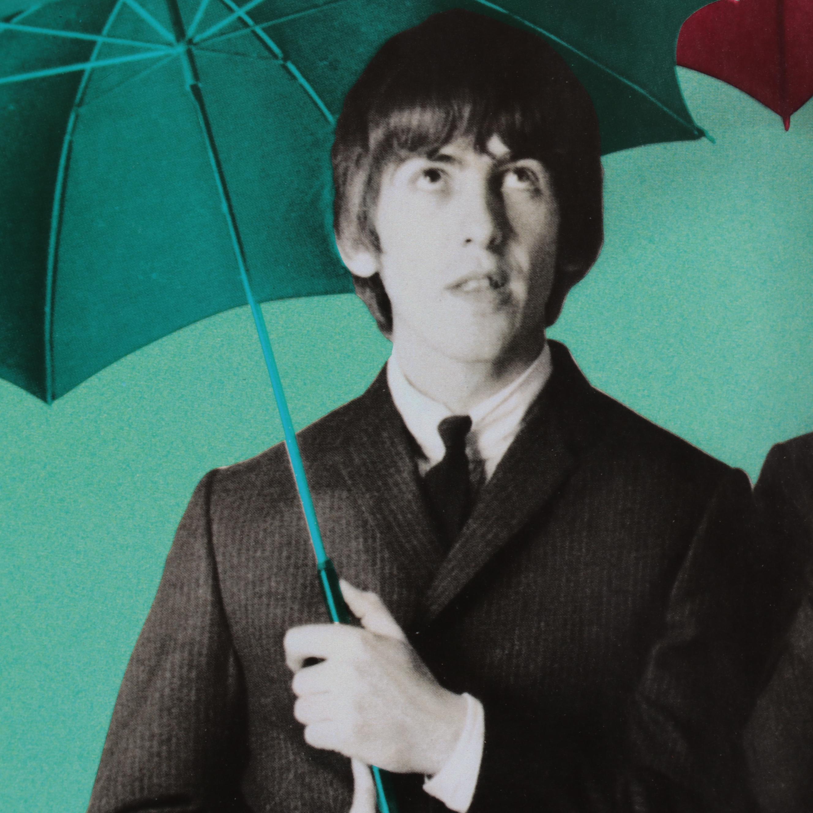 Offset Lithograph Music Poster of The Beatles, Circa 1965