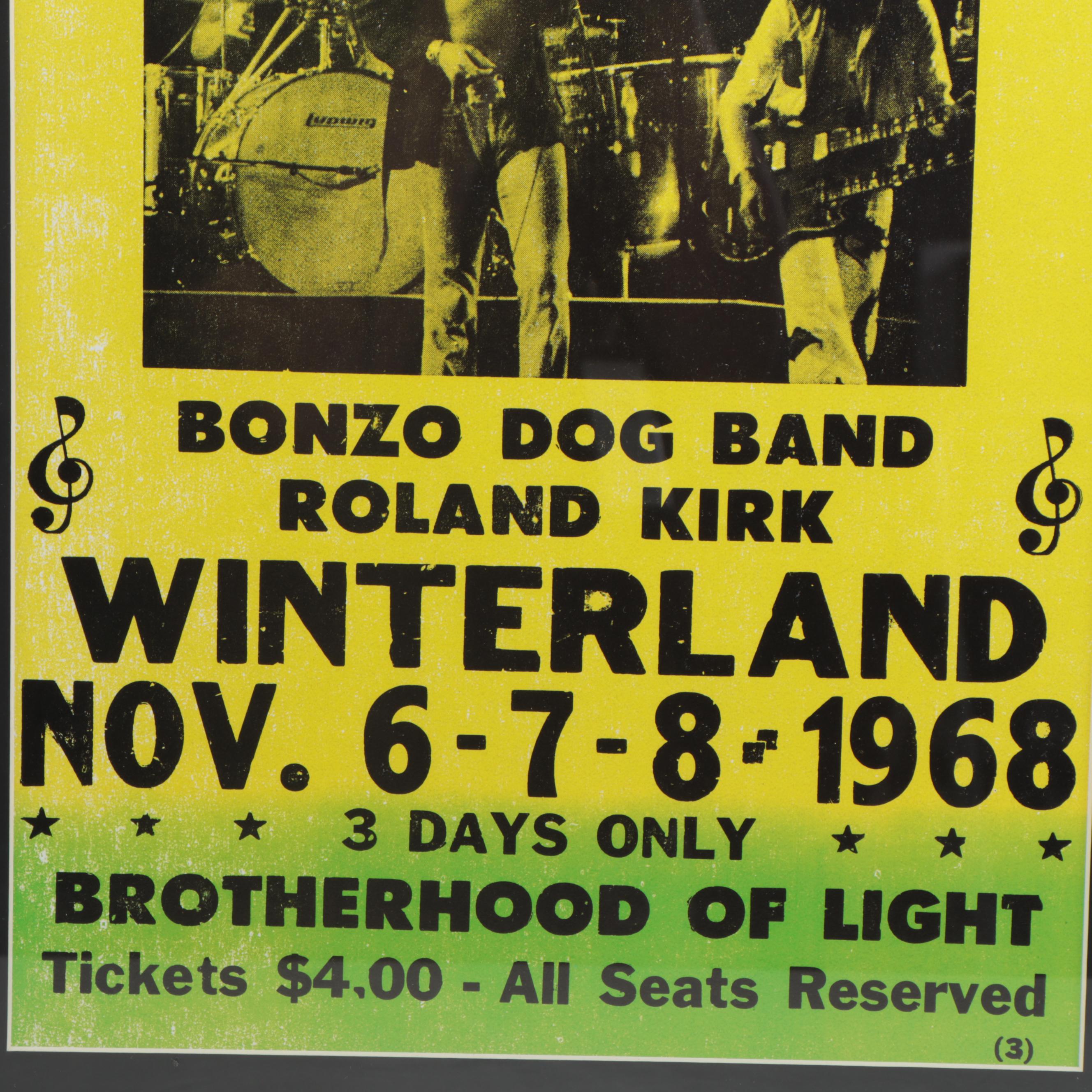 Led Zeppelin Giclée Concert Poster, 21st Century