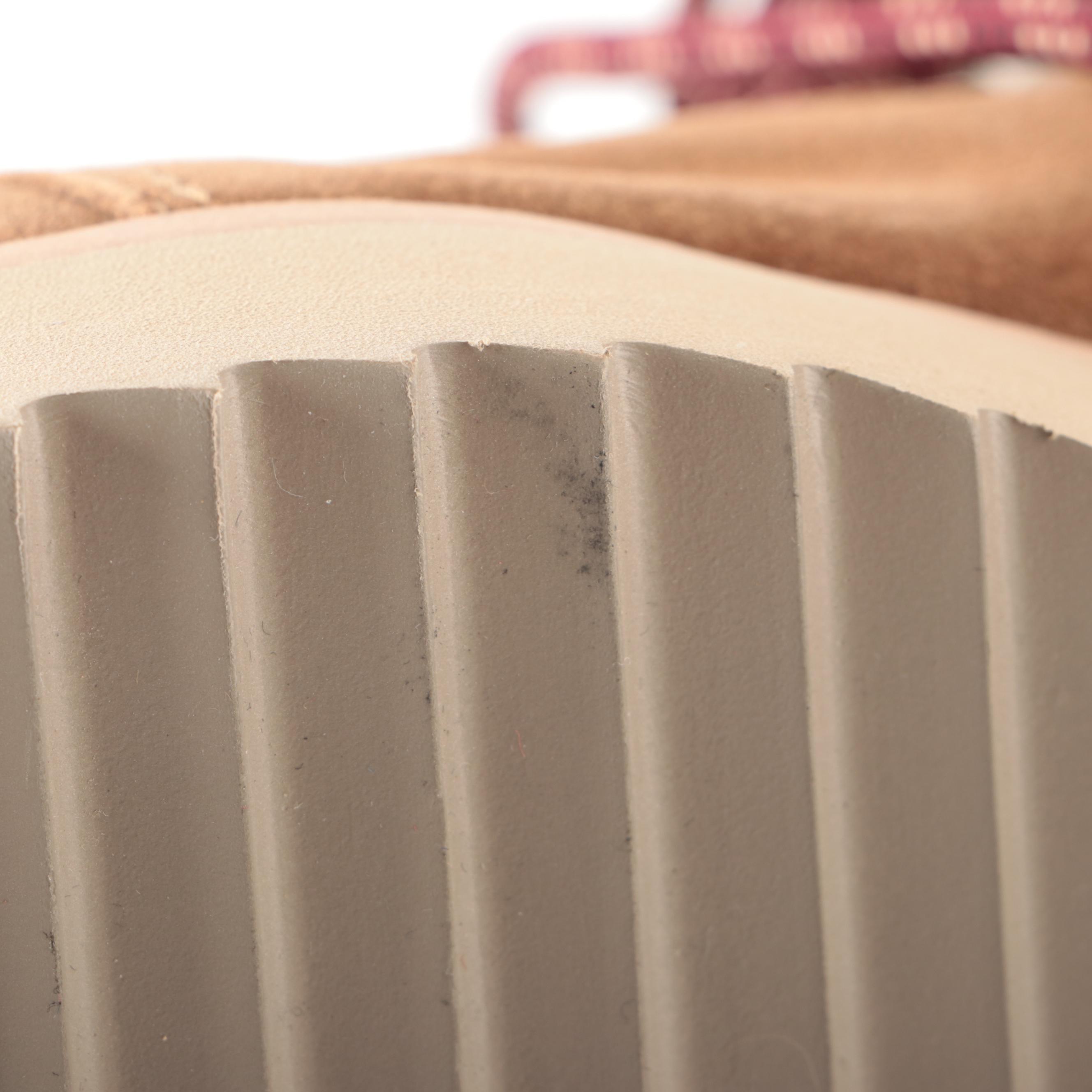 Sam Edelman Franc Suede Hiking Boots with Faux Shearling Trim