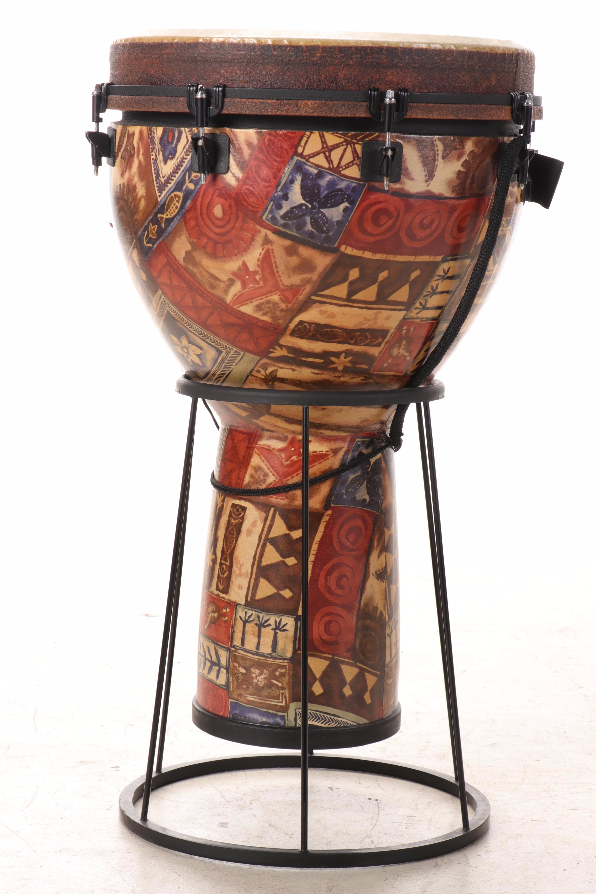 Remo Djembe Designer Series Drum With Stand