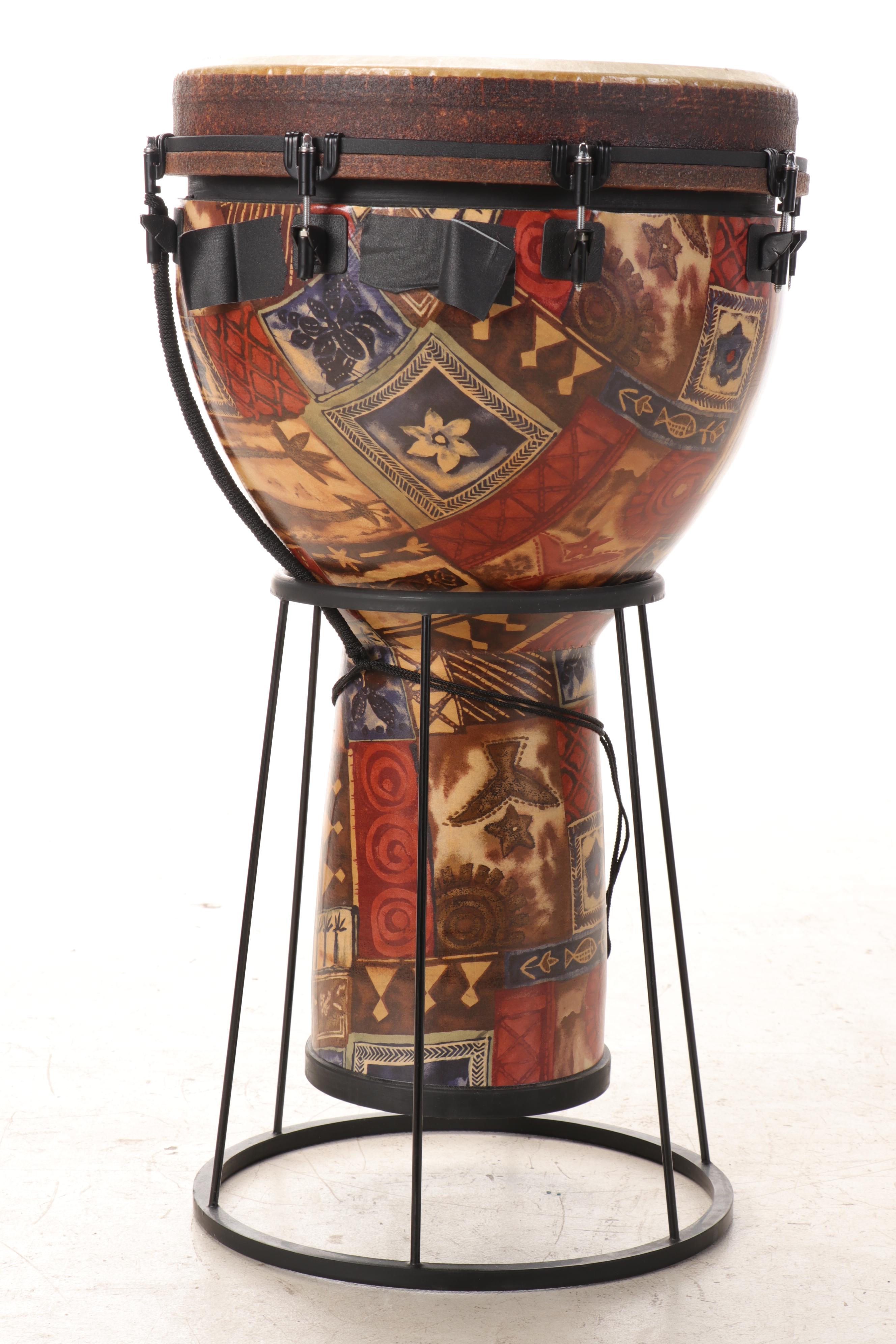 Remo Djembe Designer Series Drum With Stand