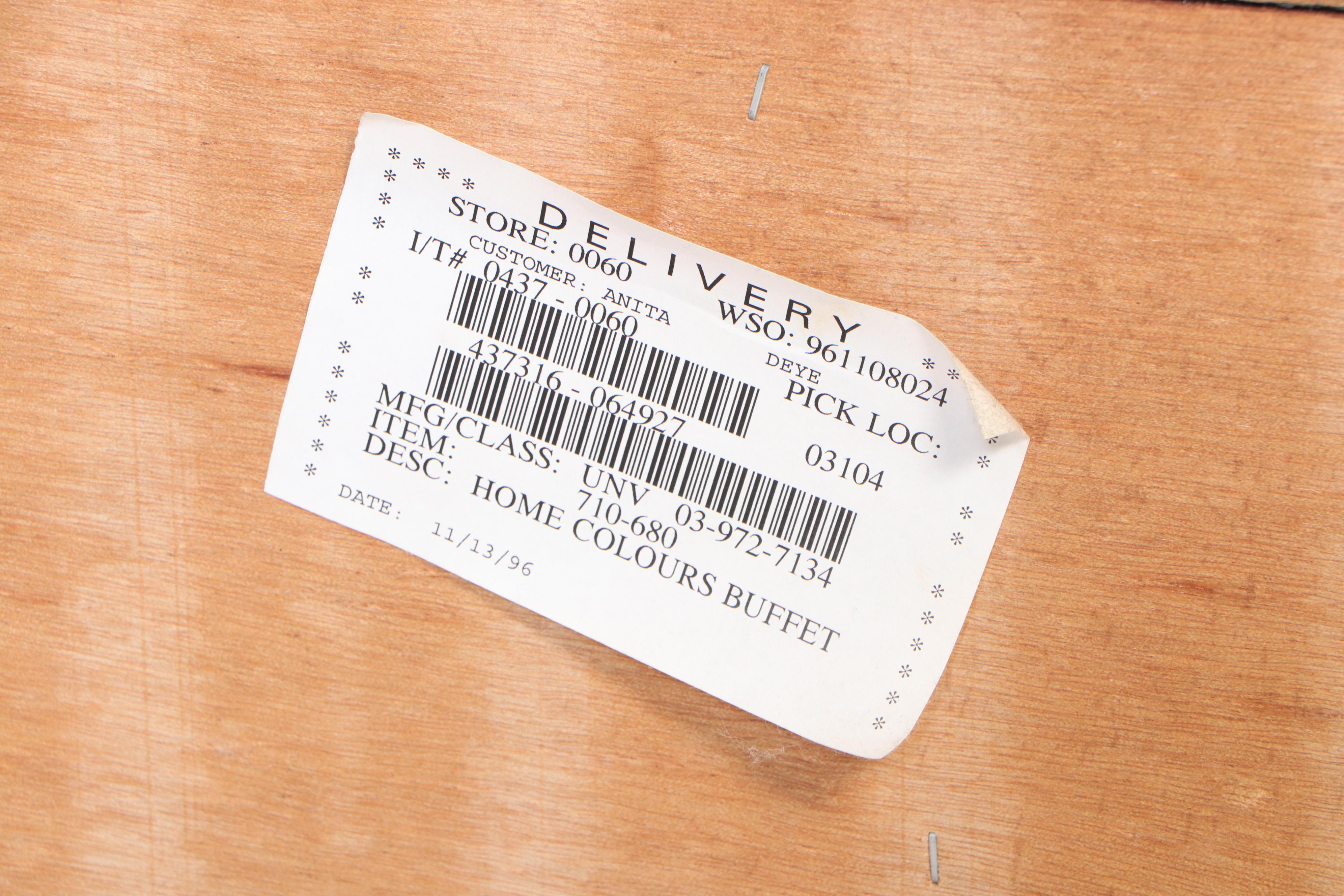 Alexander Julian Home "Colours" Maple China Cabinet