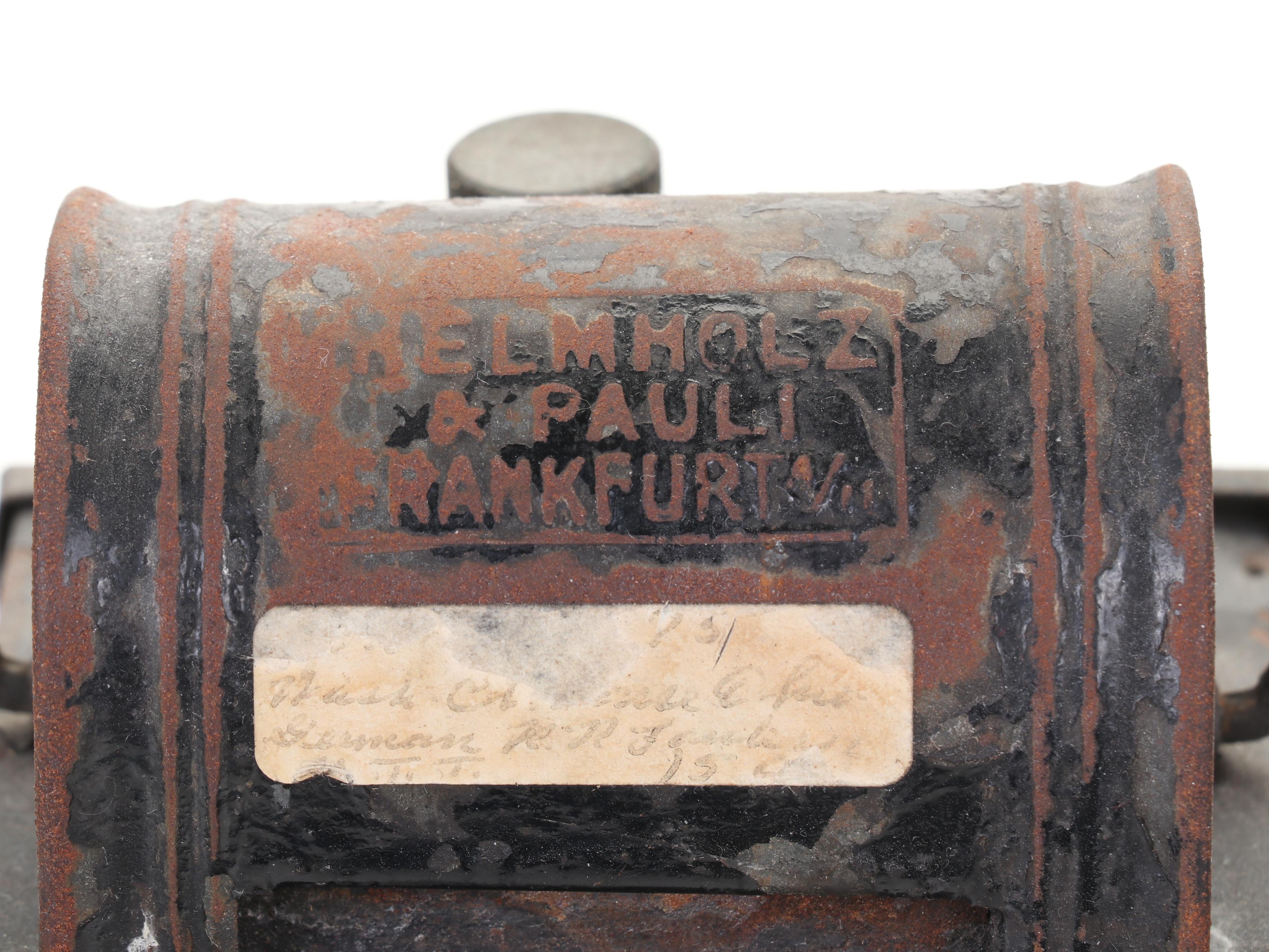 Helmholz & Pauli German Railroad Lantern, Hotpoint Toaster, Sad Iron and More