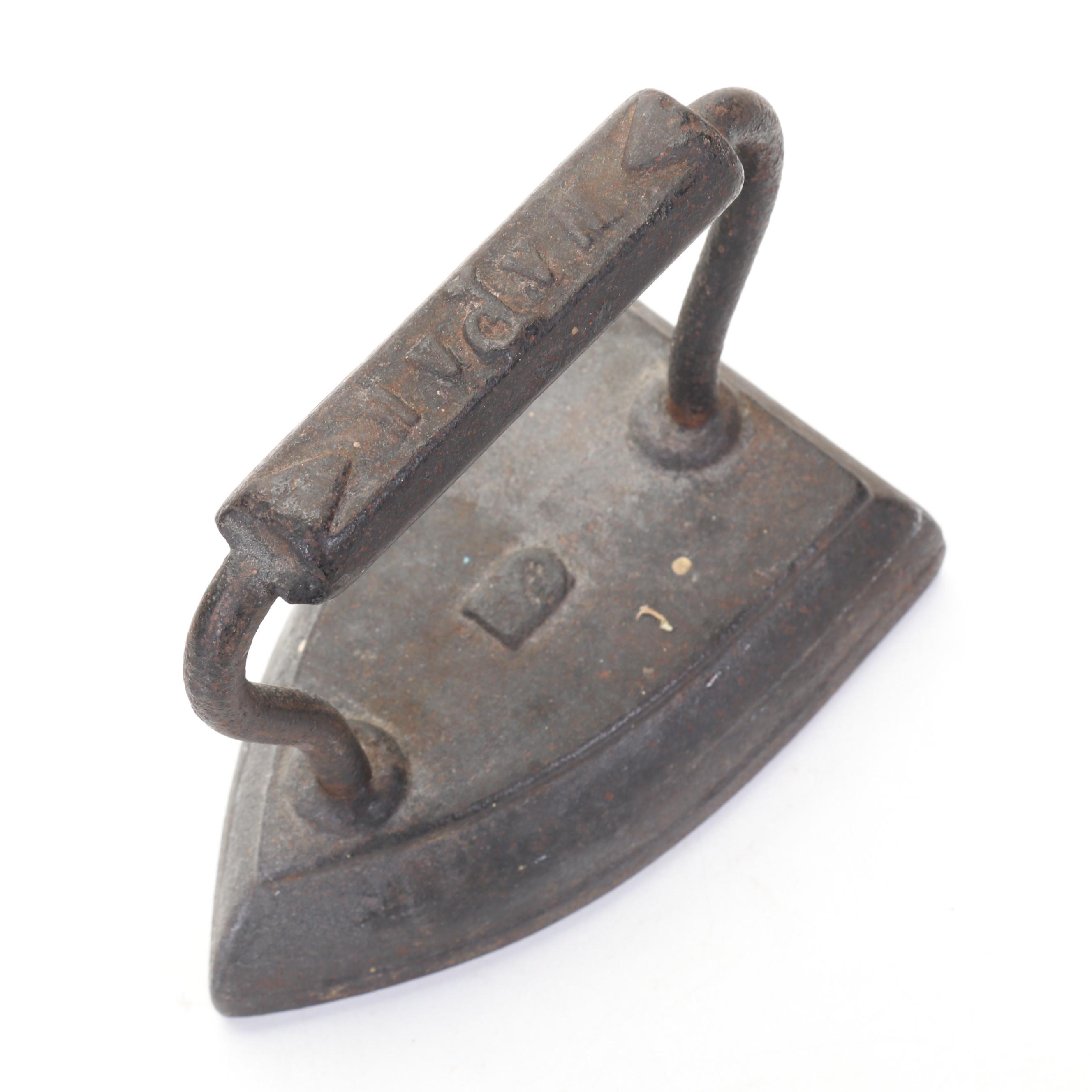 Helmholz & Pauli German Railroad Lantern, Hotpoint Toaster, Sad Iron and More