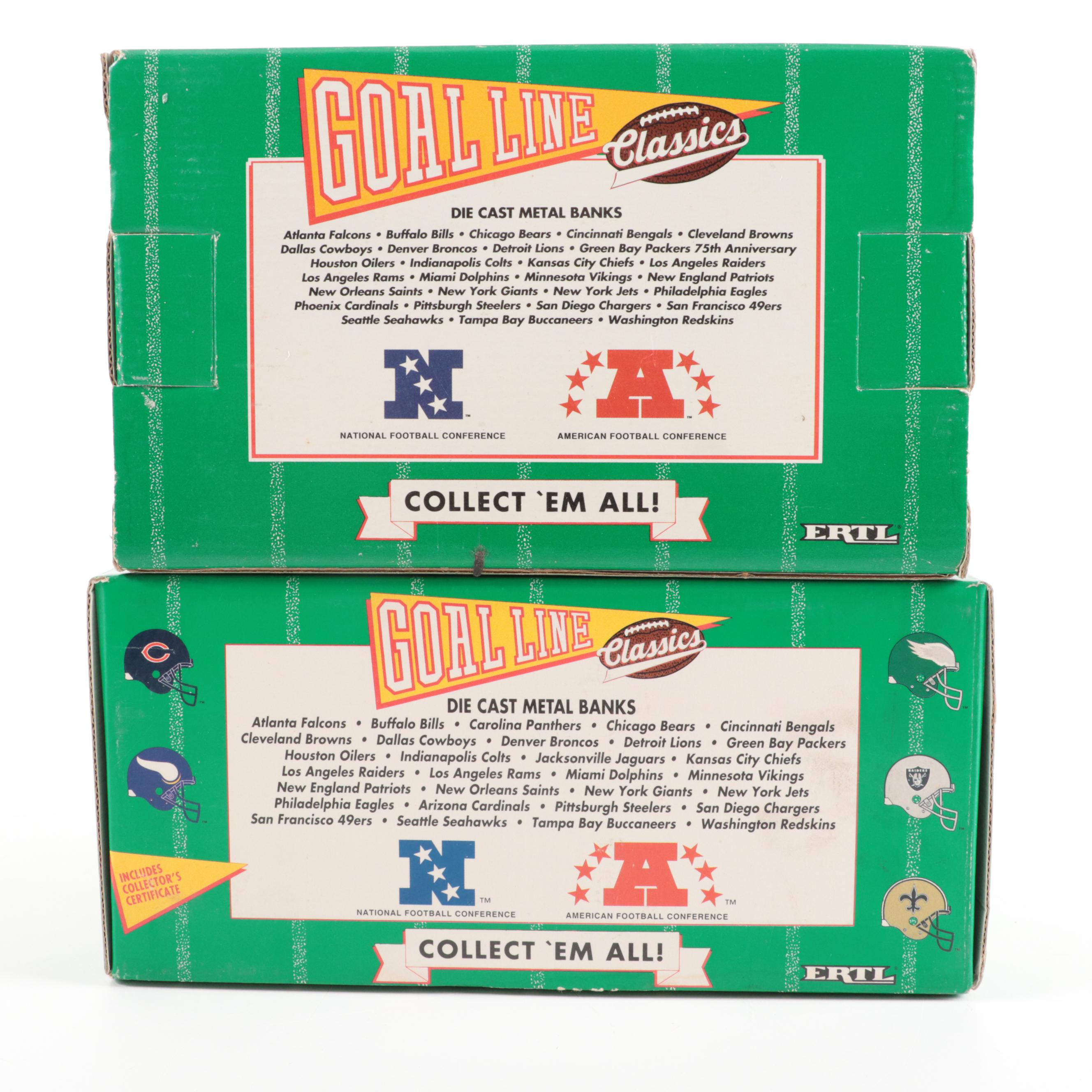 Cleveland Browns Ertl Diecast Metal Truck Banks, Patches, Pinback Buttons