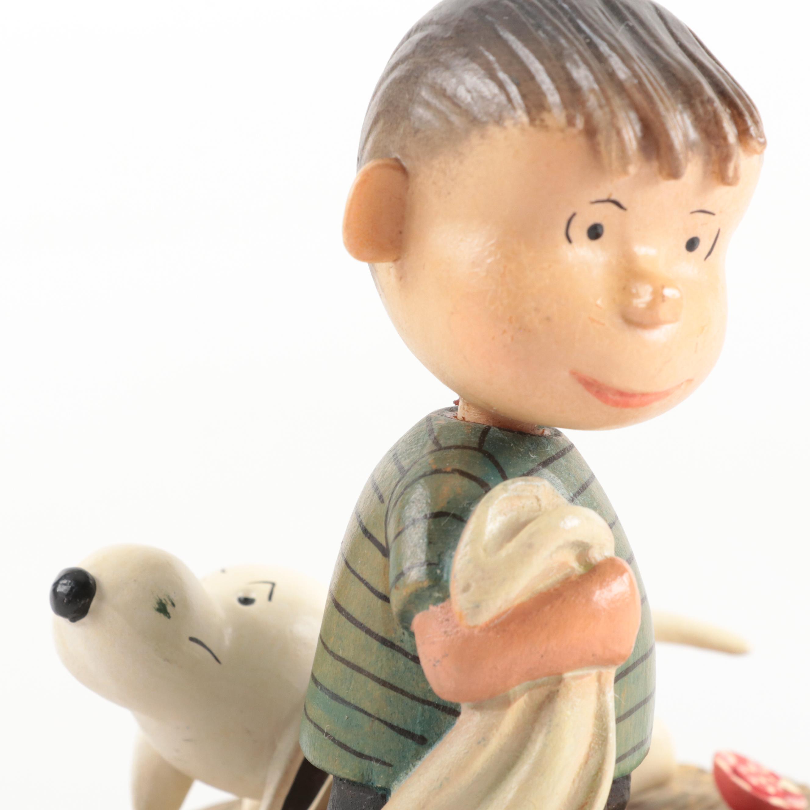 Reuge "Release Me" Wooden Peanuts Music Figure