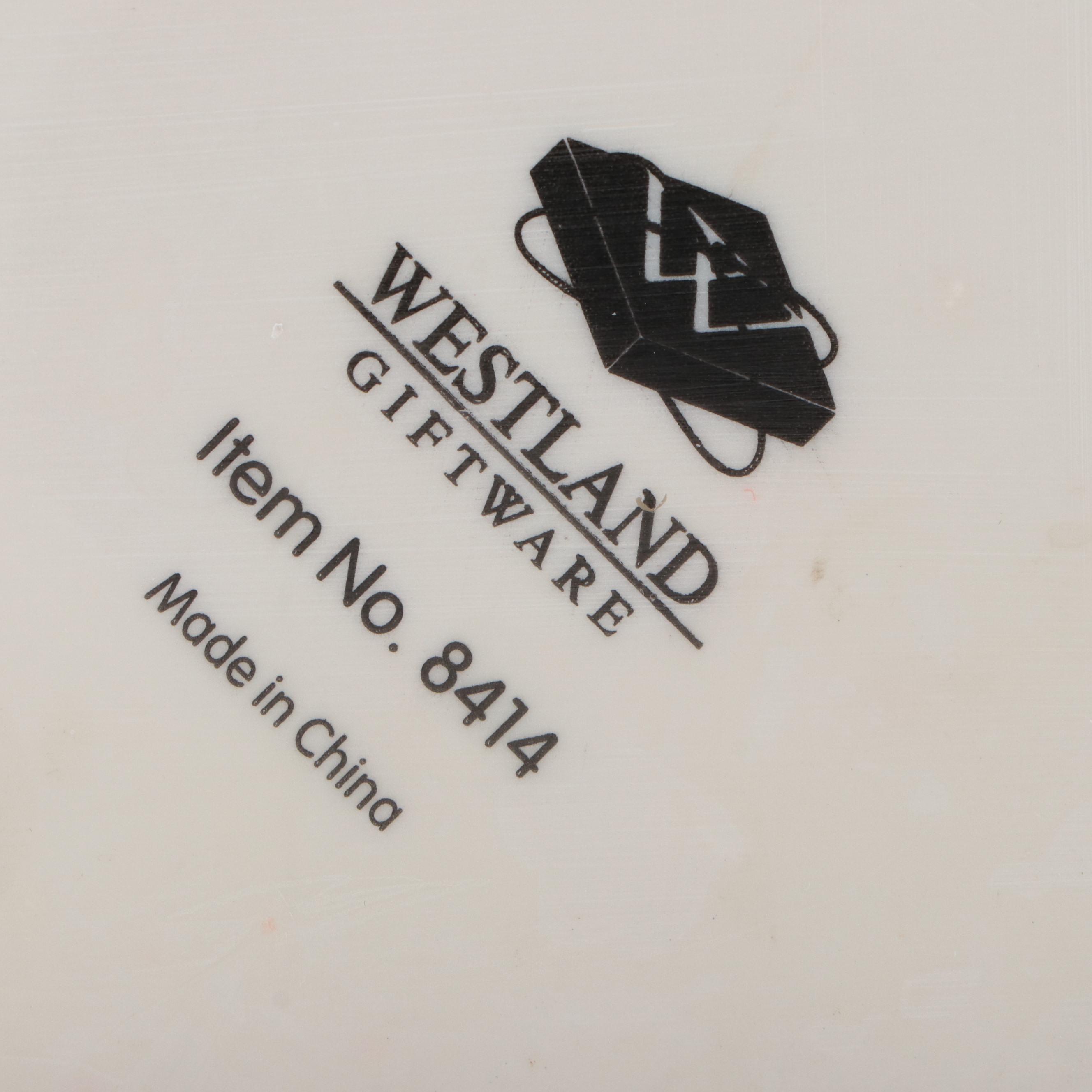 Westland Peanuts on Parade "Clowning Around" Snoopy Snow Globe