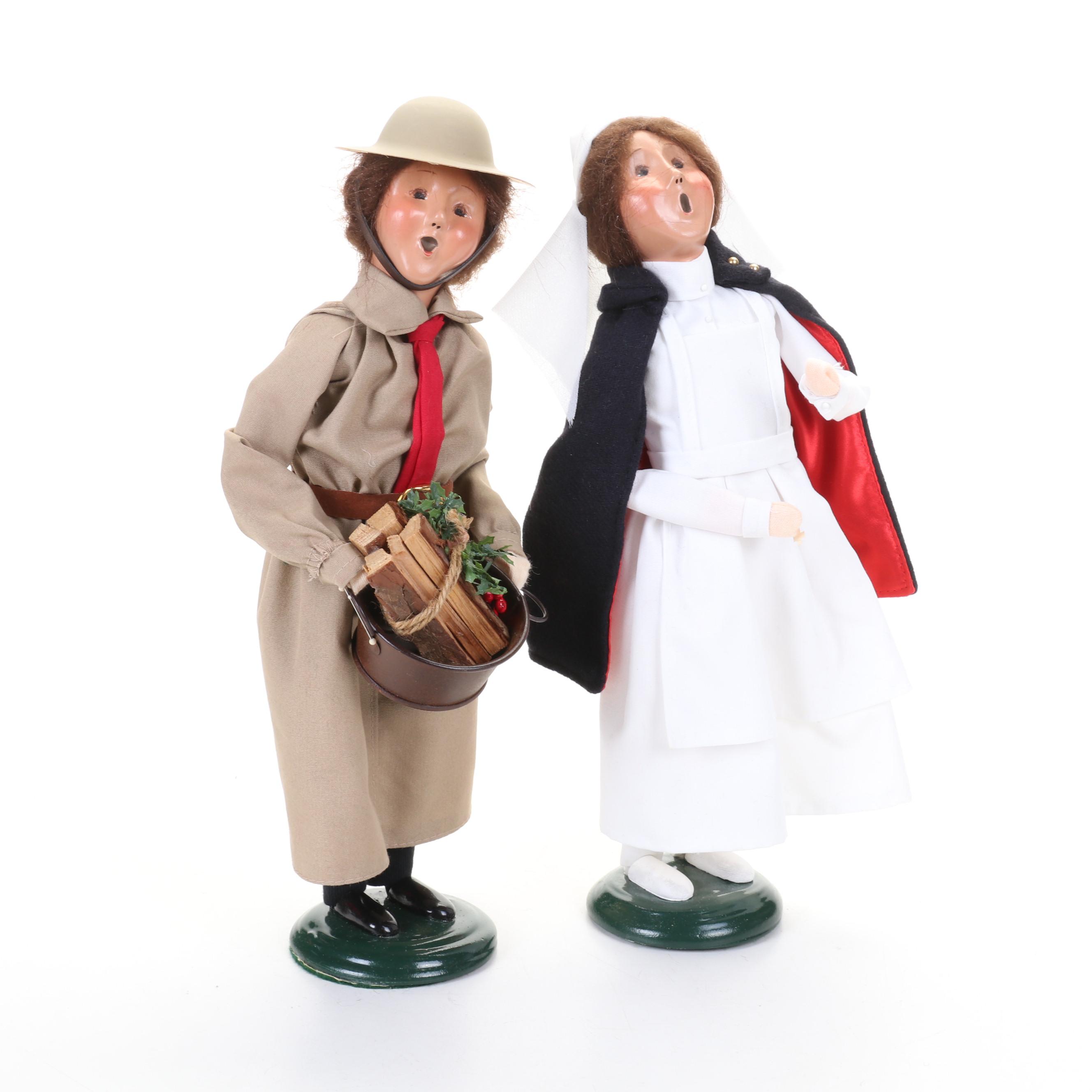Byers' Choice "The Carolers" Featuring "American Red Cross" Holiday Figurines