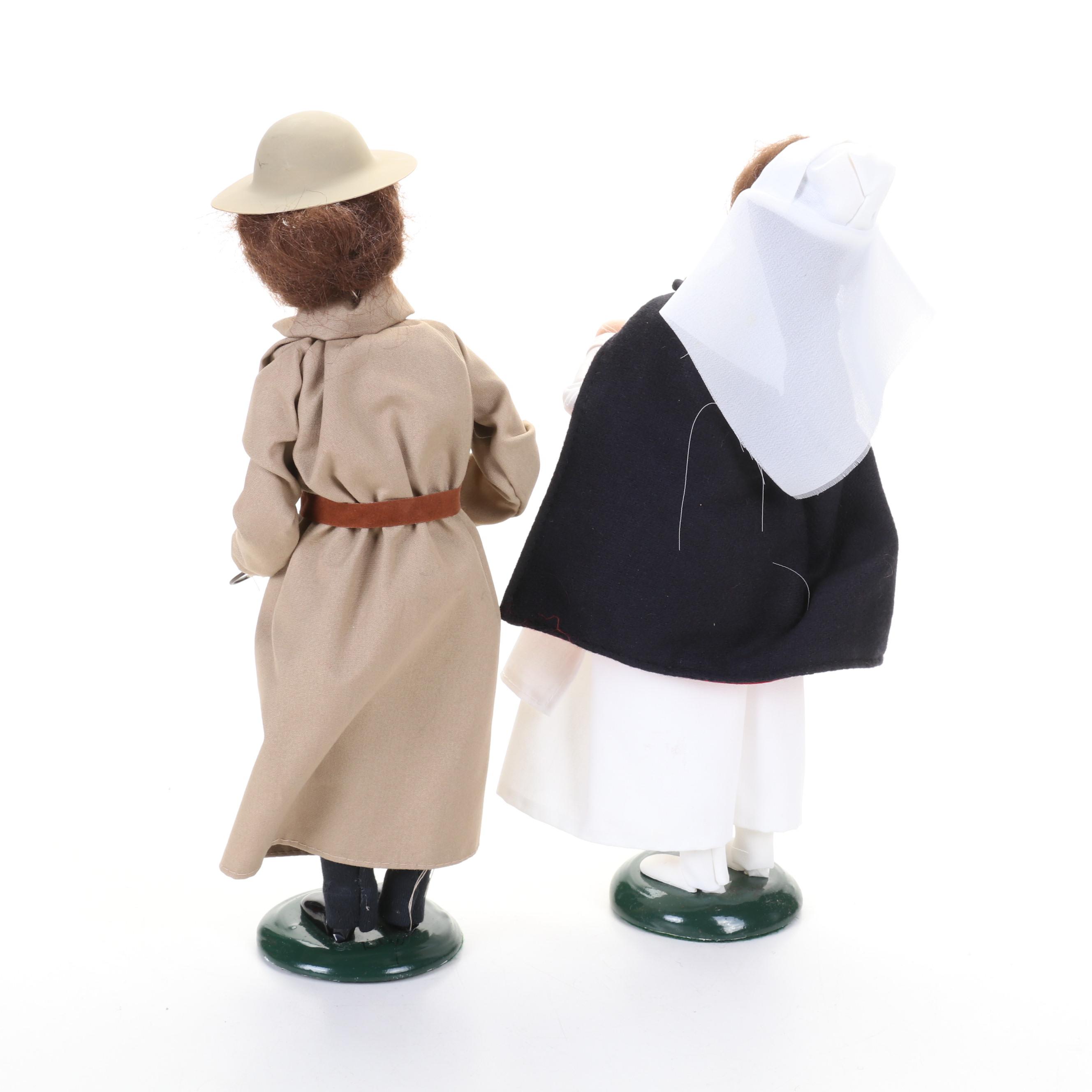 Byers' Choice "The Carolers" Featuring "American Red Cross" Holiday Figurines