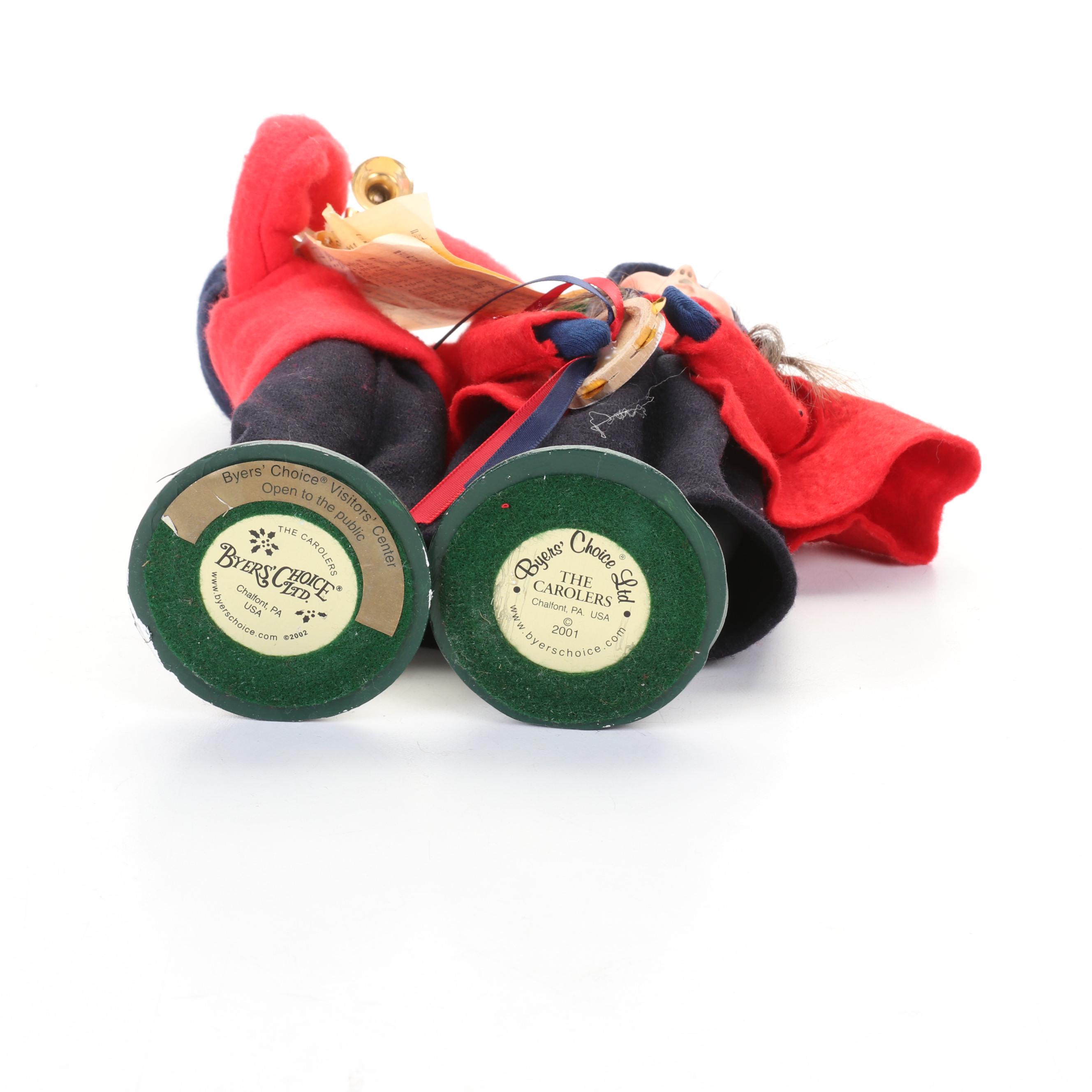 Byers' Choice "The Carolers" Featuring "American Red Cross" Holiday Figurines