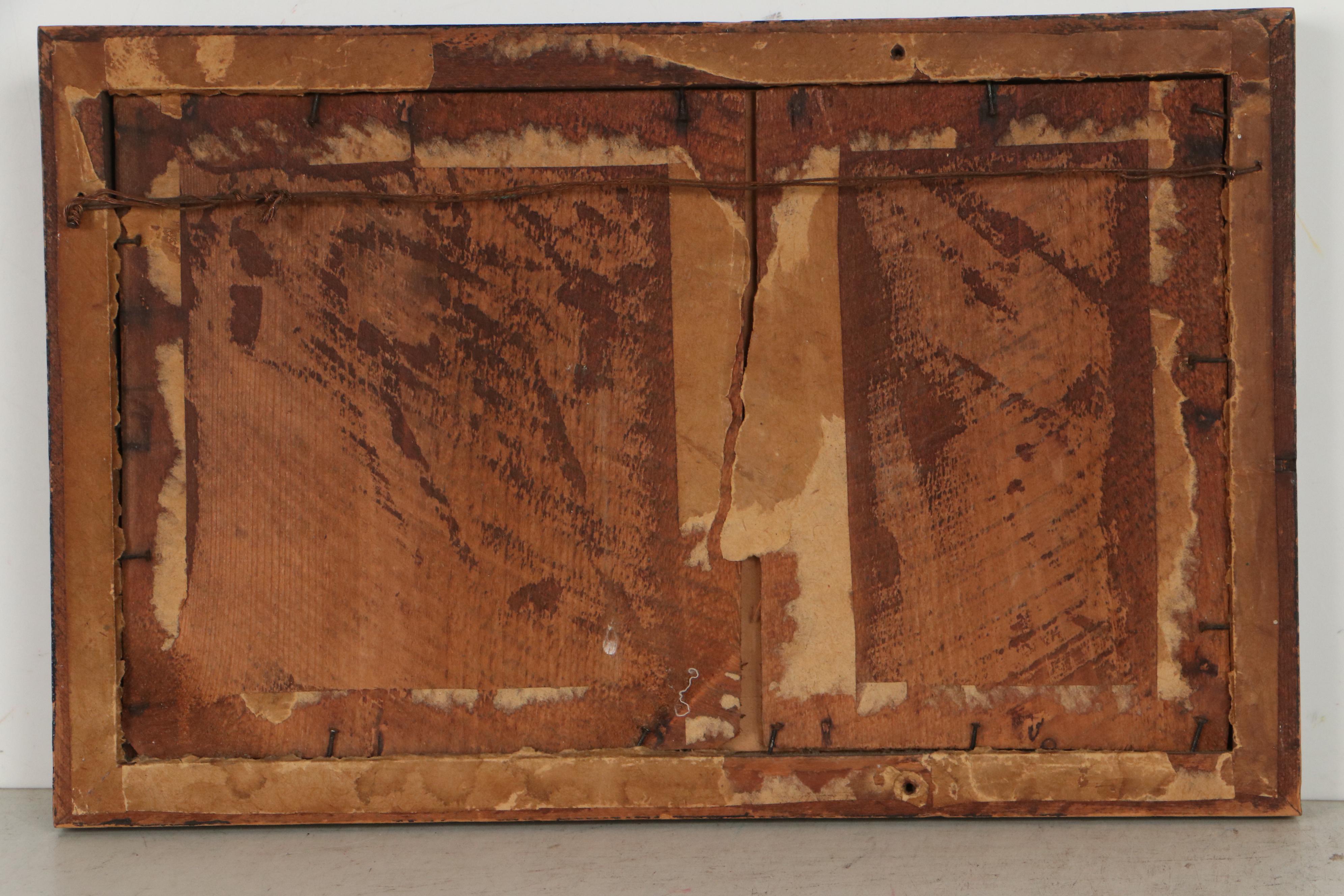 Chinese Pith Painting of Hummingbirds and Flowers, 19th Century