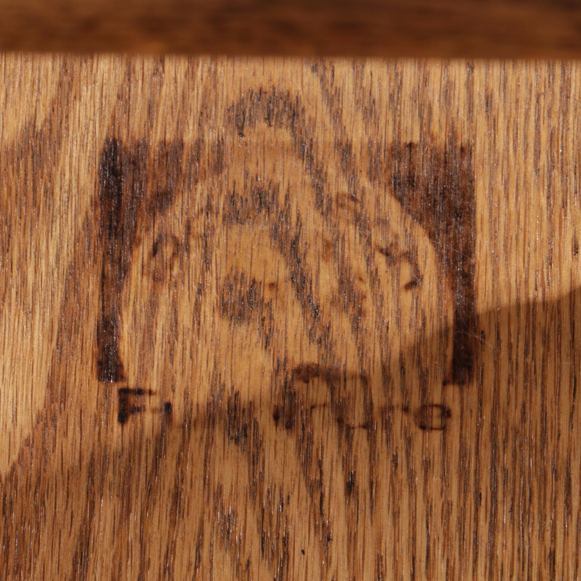 Oak Crest Victorian Style Oak Roll-Top Desk with Chair, Late 20th Century
