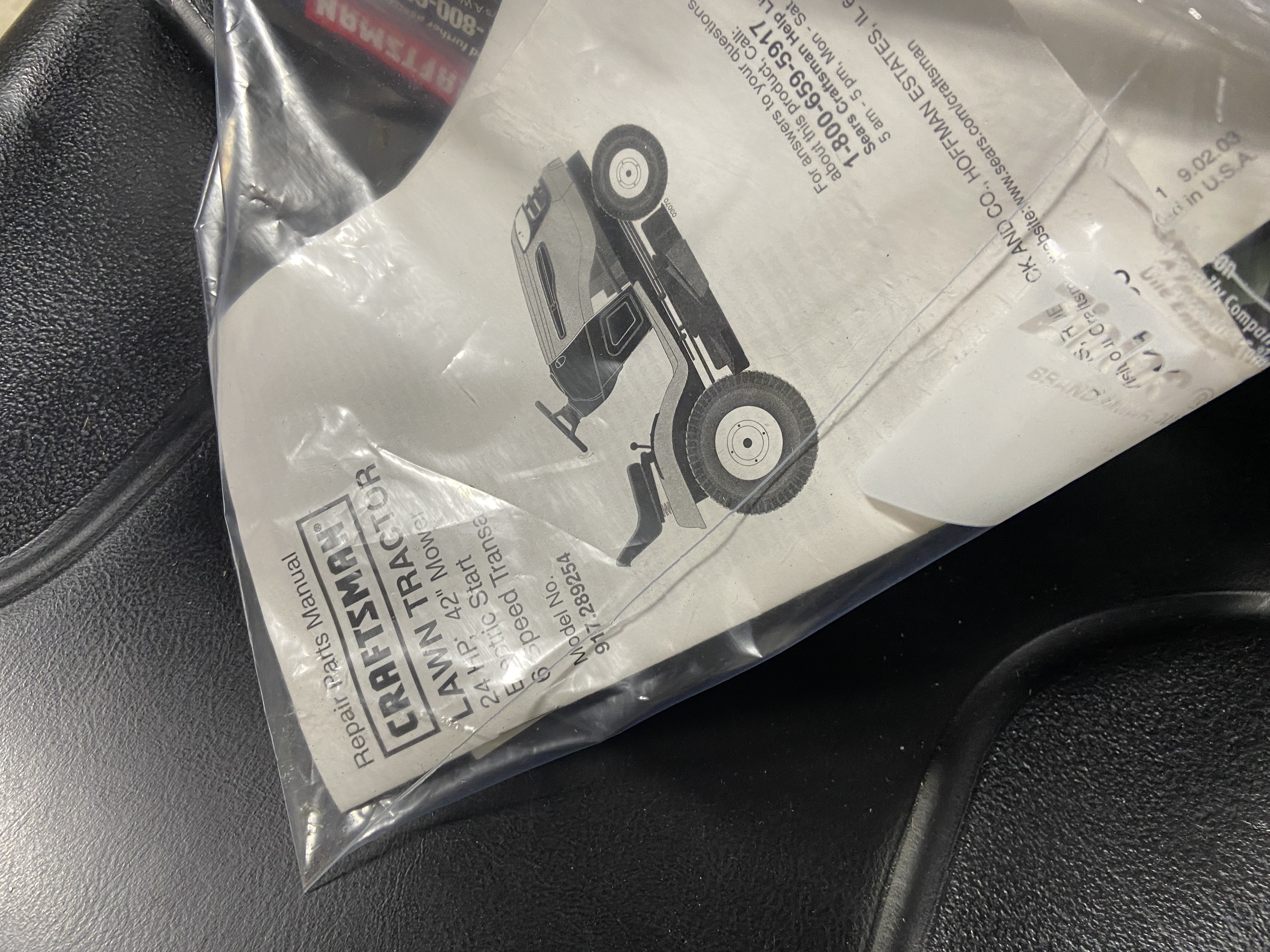 Craftsman 42" YT4000 Gas Powered 24HP Lawn Tractor Riding Mower