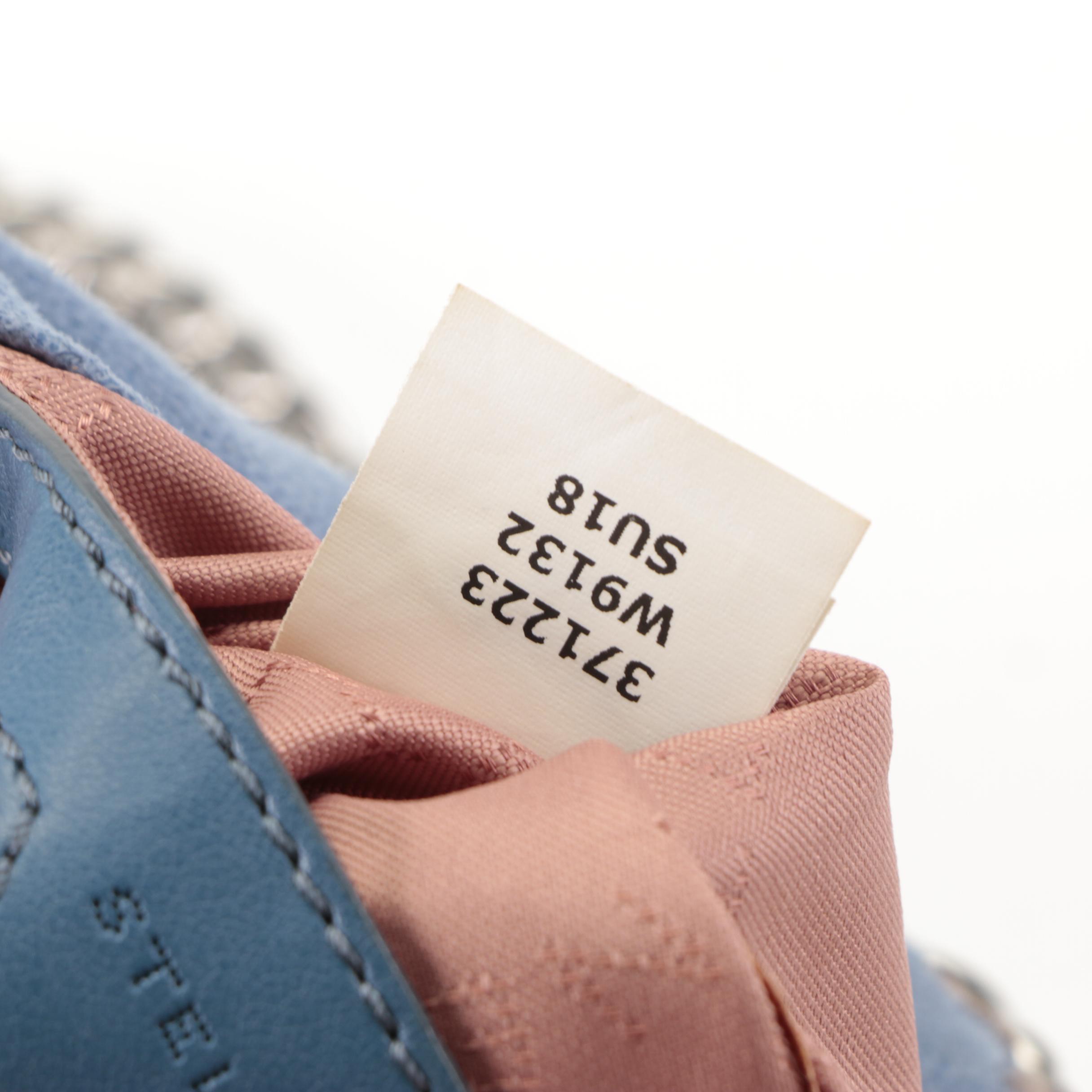 Stella McCartney Small Falabella Two-Way Bag in Shaggy Deer Faux Suede